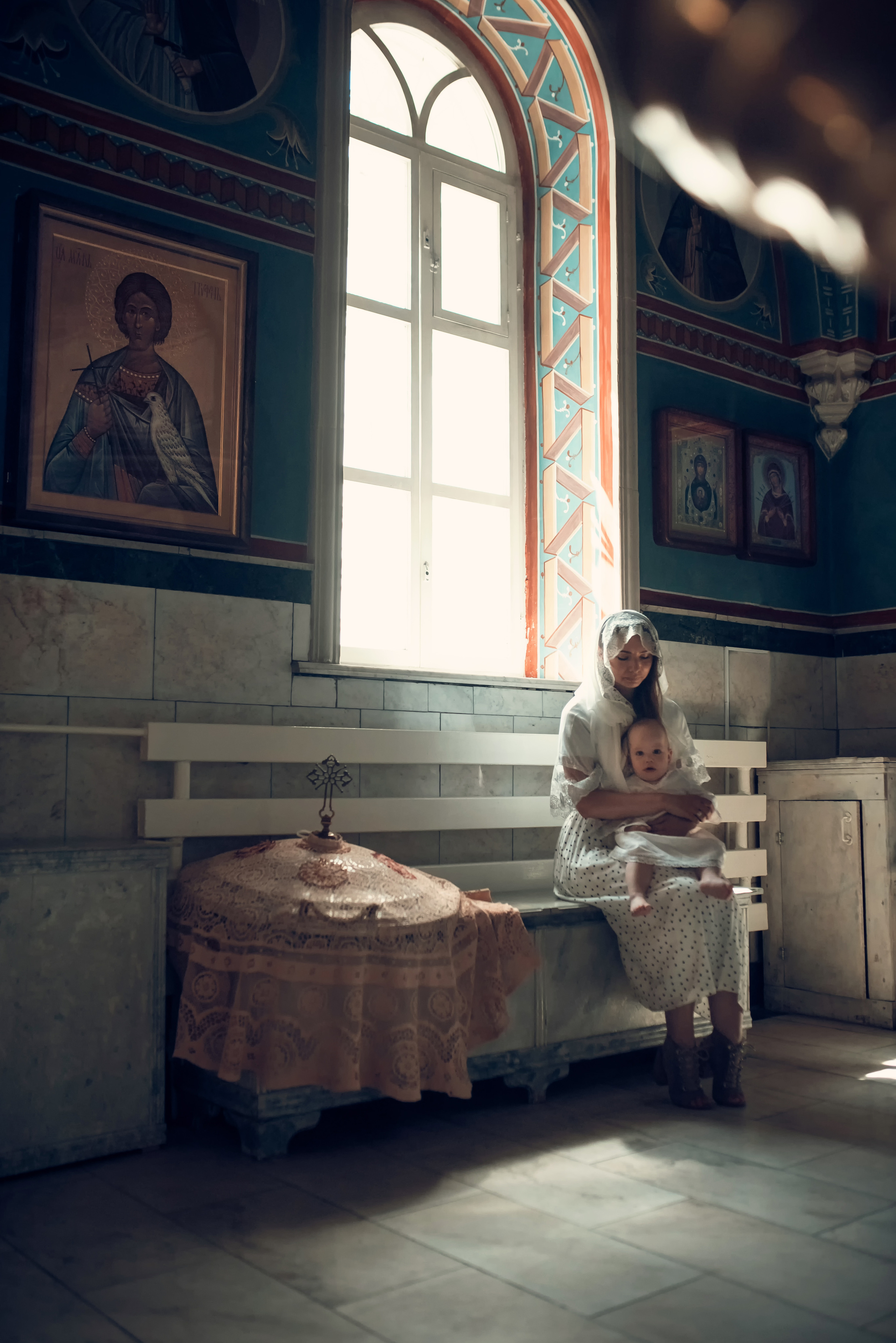 Таинство Крещения Церковь Николая Чудотворца (рыбное). Семейный фотограф Олеся Батурина Рязань