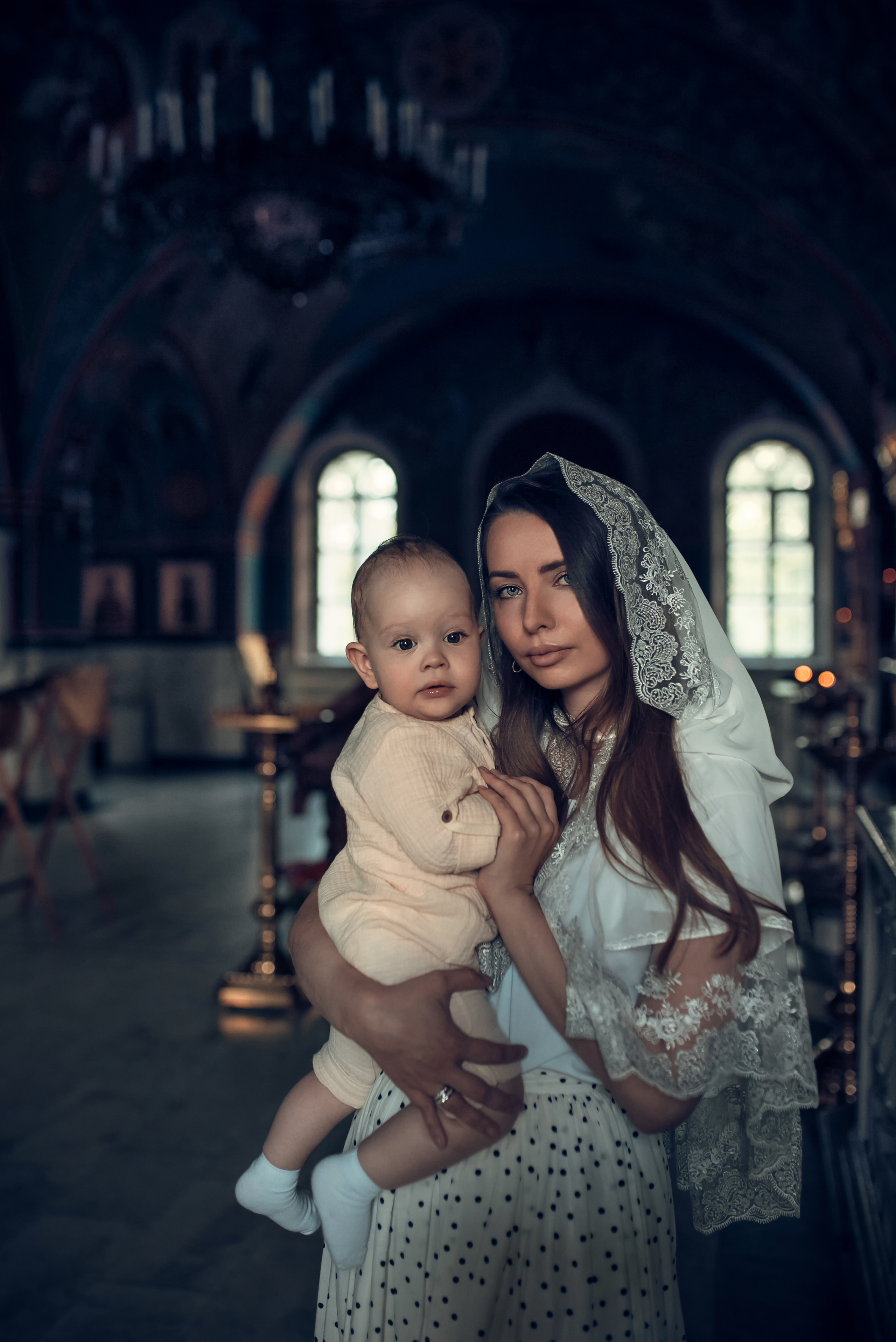 Таинство Крещения Церковь Николая Чудотворца (рыбное). Семейный фотограф Олеся Батурина Рязань