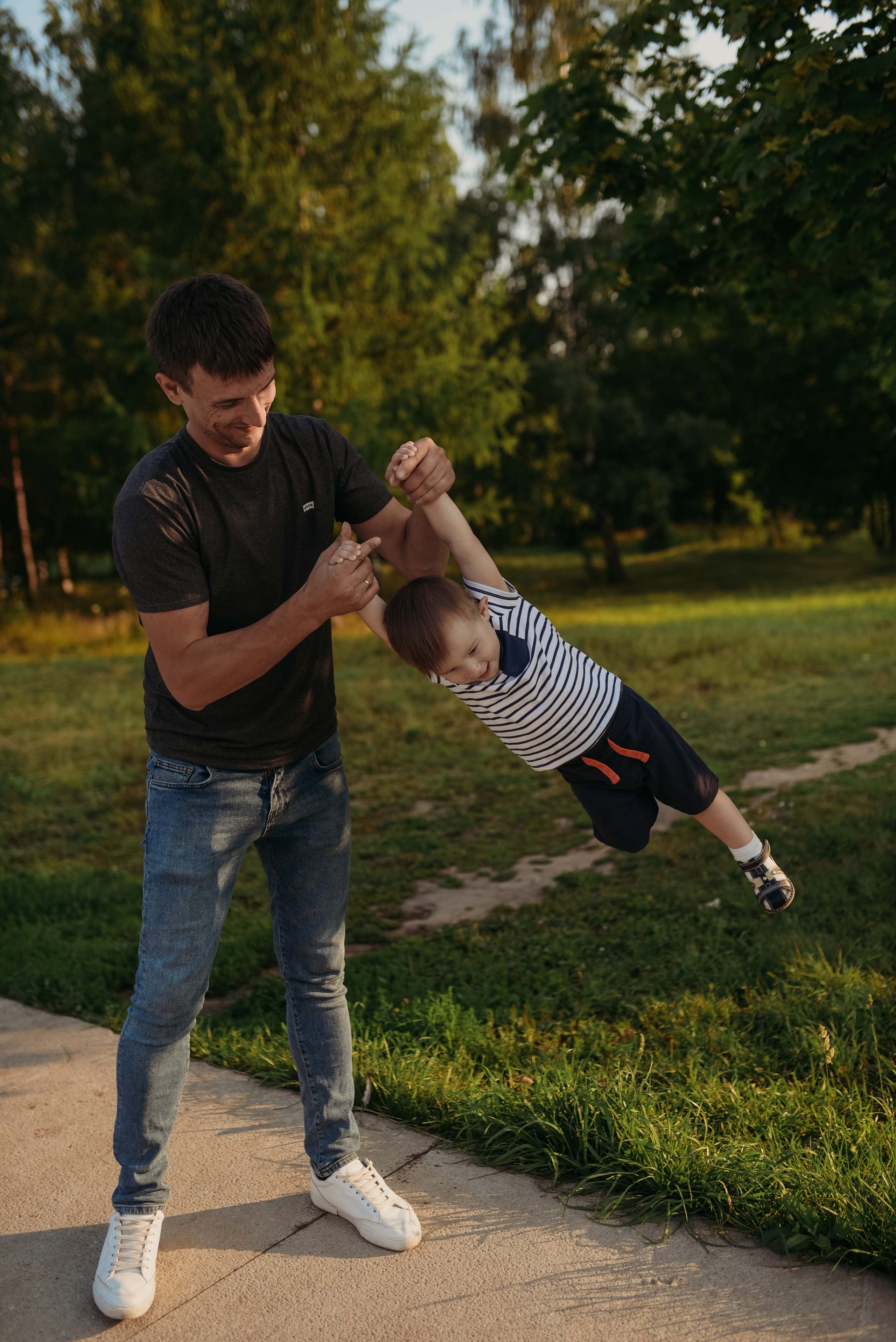 Семейные фотопрогулки. Семейный фотограф Олеся Батурина Рязань