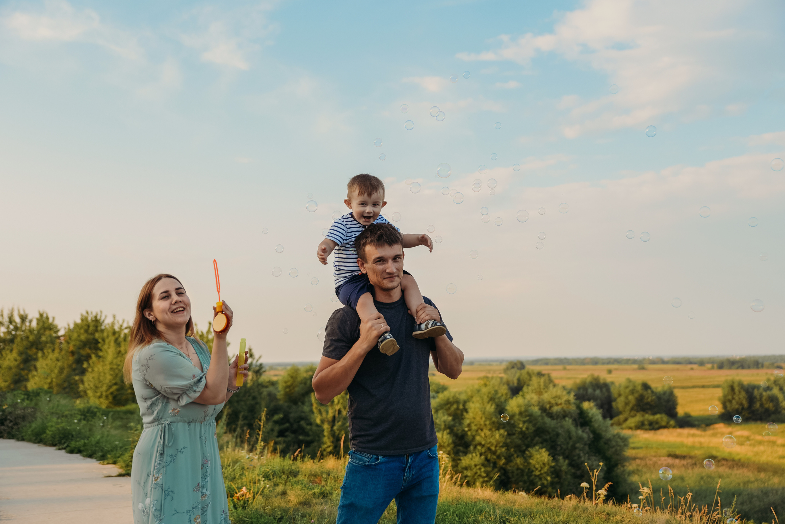 Семейные фотопрогулки. Семейный фотограф Олеся Батурина Рязань