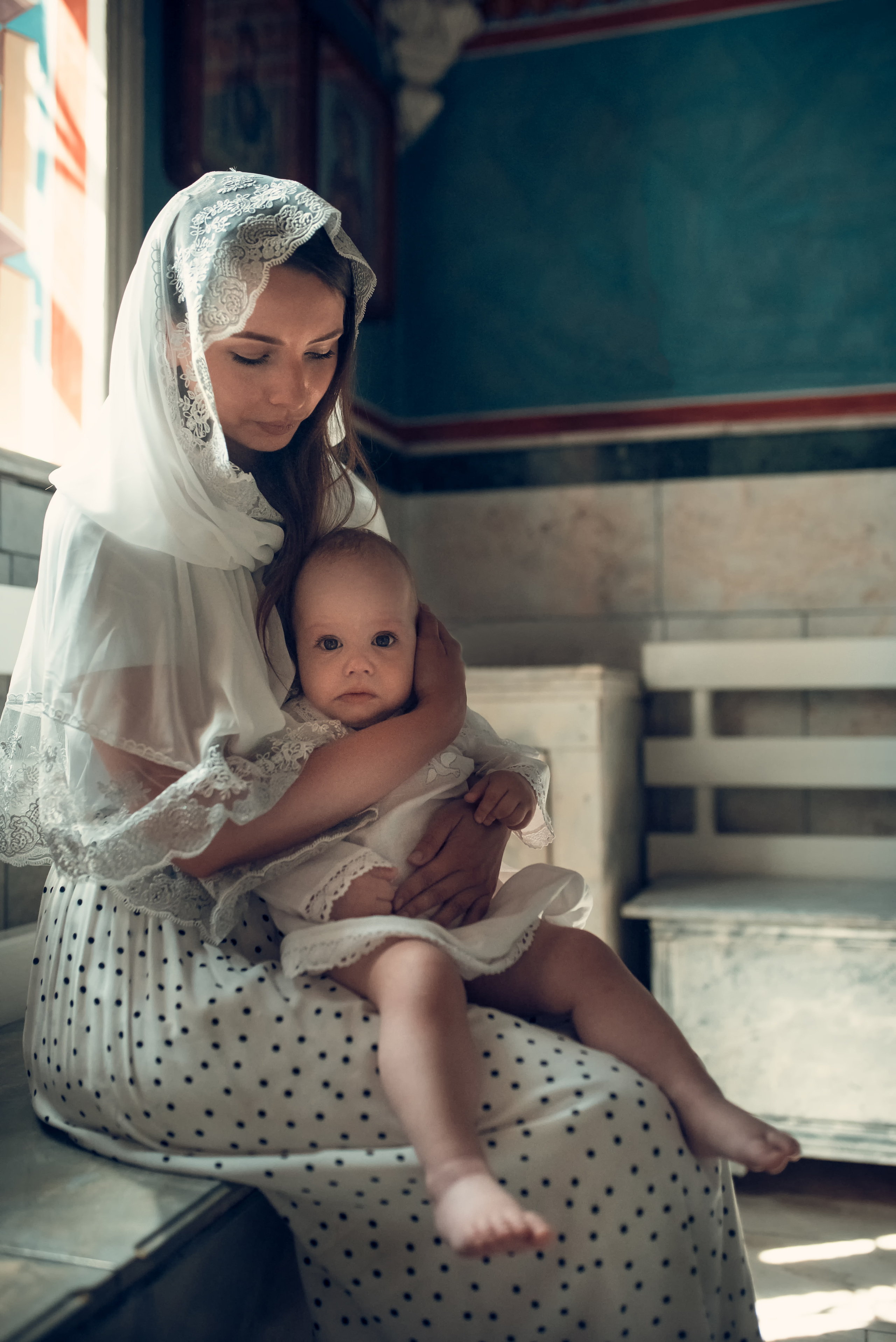 Таинство Крещения Церковь Николая Чудотворца (рыбное). Семейный фотограф Олеся Батурина Рязань