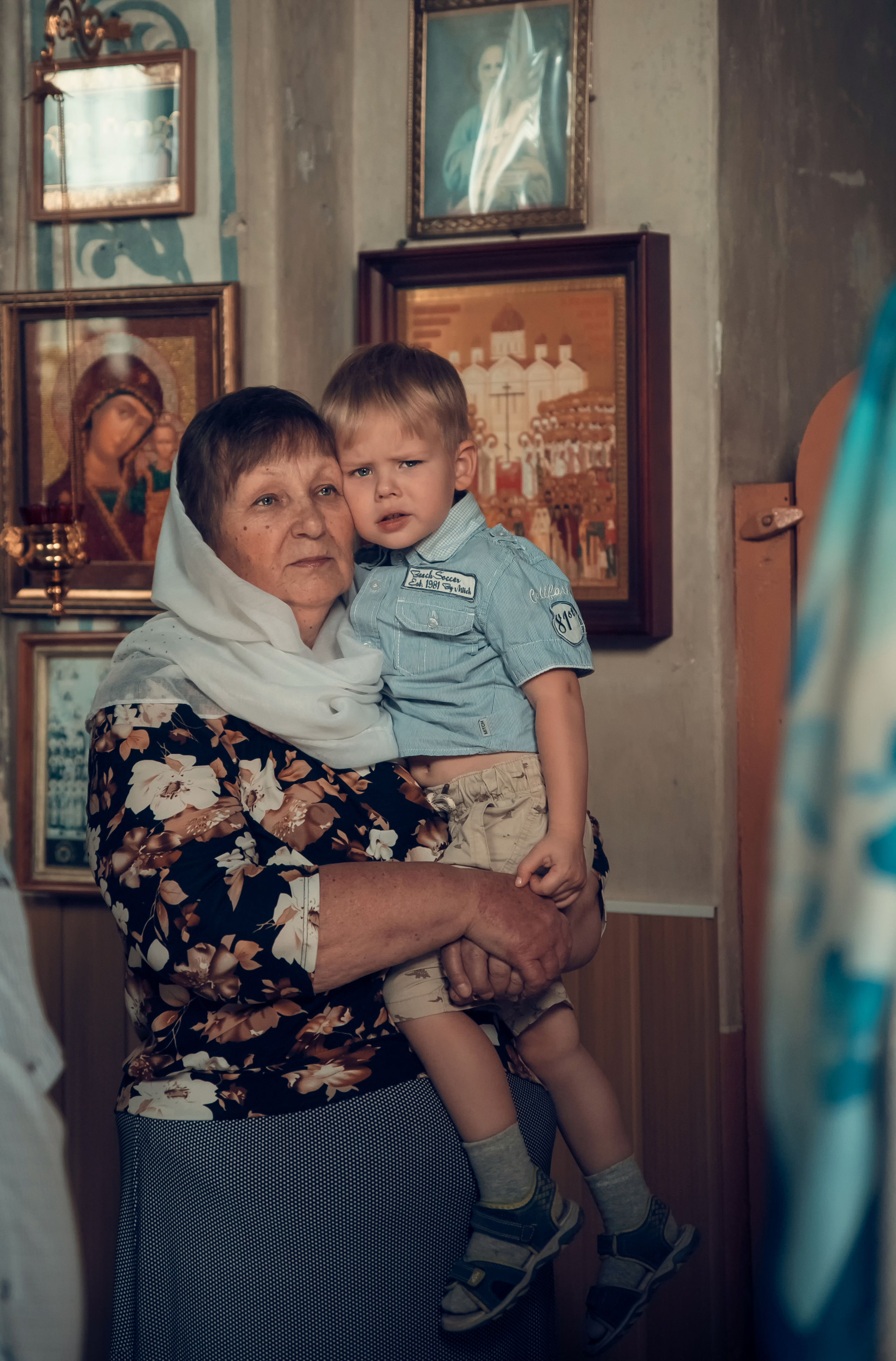 Таинство Крещения Церковь Рождества Пресвятой Богородицы. Семейный фотограф Олеся Батурина Рязань