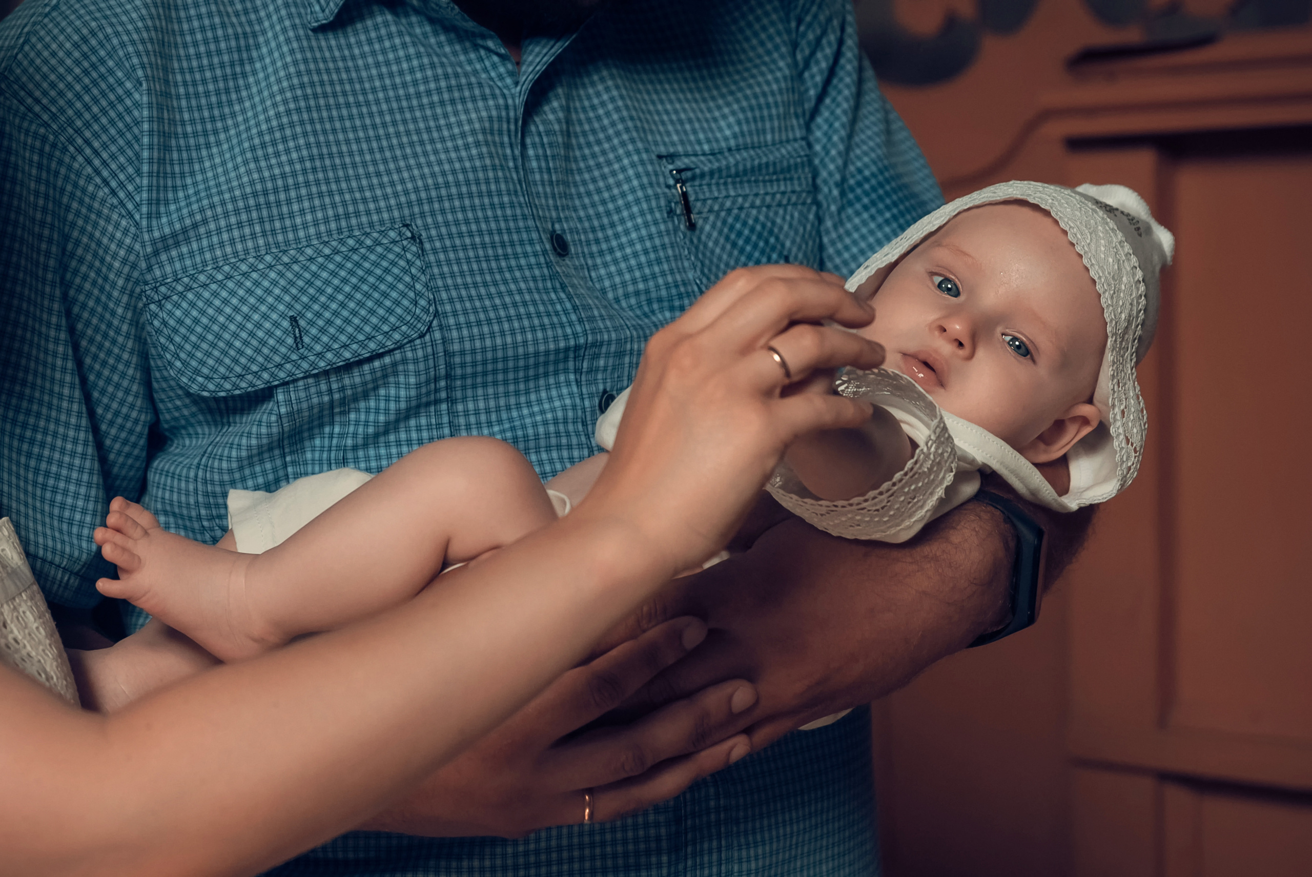 Таинство Крещения Церковь Рождества Пресвятой Богородицы. Семейный фотограф Олеся Батурина Рязань
