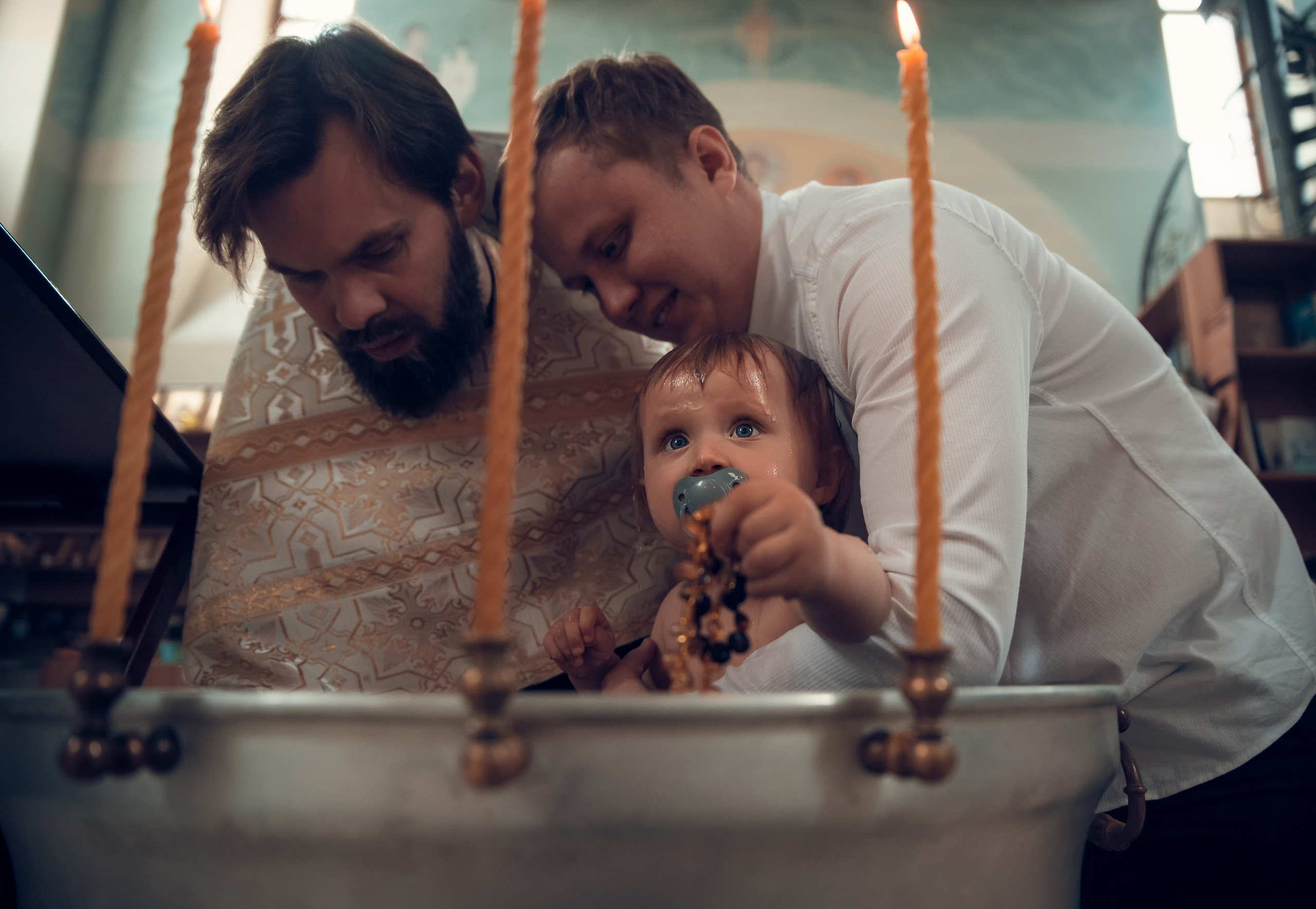 Таинство Крещения Церковь иконы Божией Матери Всецарица. Семейный фотограф Олеся Батурина Рязань