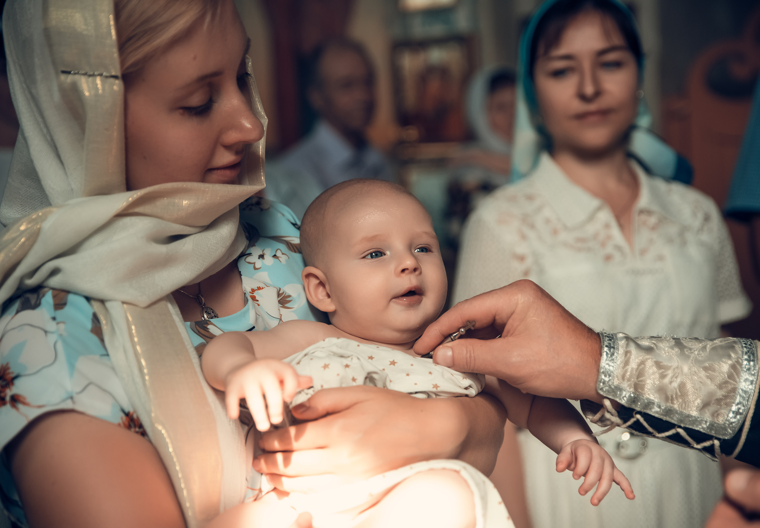 Таинство Крещения Церковь Рождества Пресвятой Богородицы. Семейный фотограф Олеся Батурина Рязань