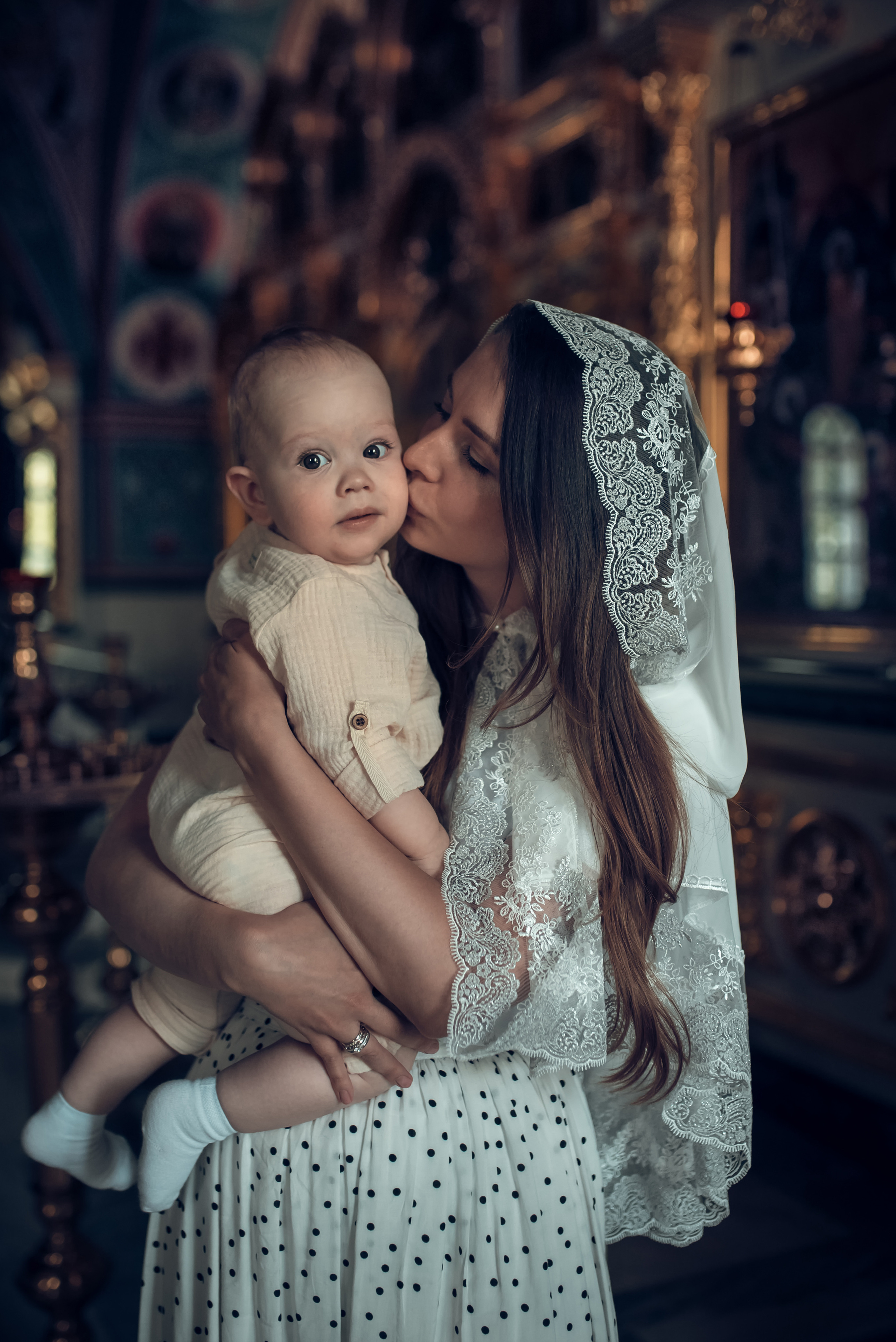 Таинство Крещения Церковь Николая Чудотворца (рыбное). Семейный фотограф Олеся Батурина Рязань