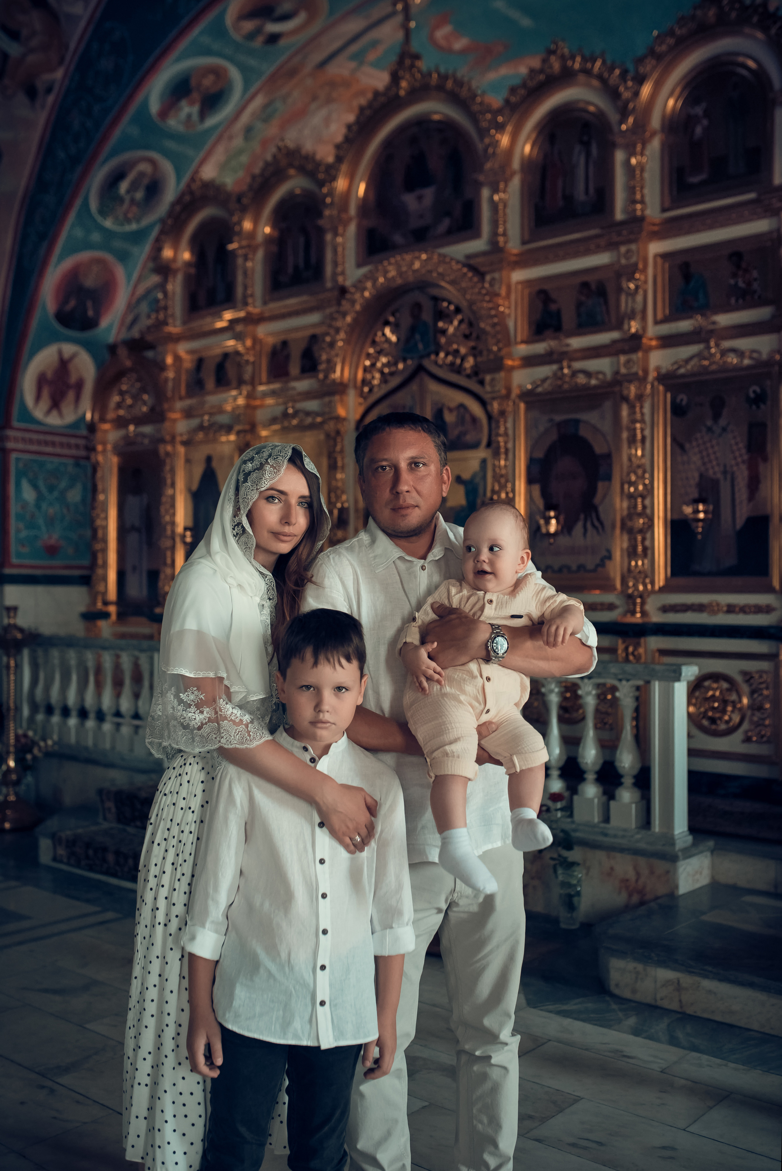 Таинство Крещения Церковь Николая Чудотворца (рыбное). Семейный фотограф Олеся Батурина Рязань