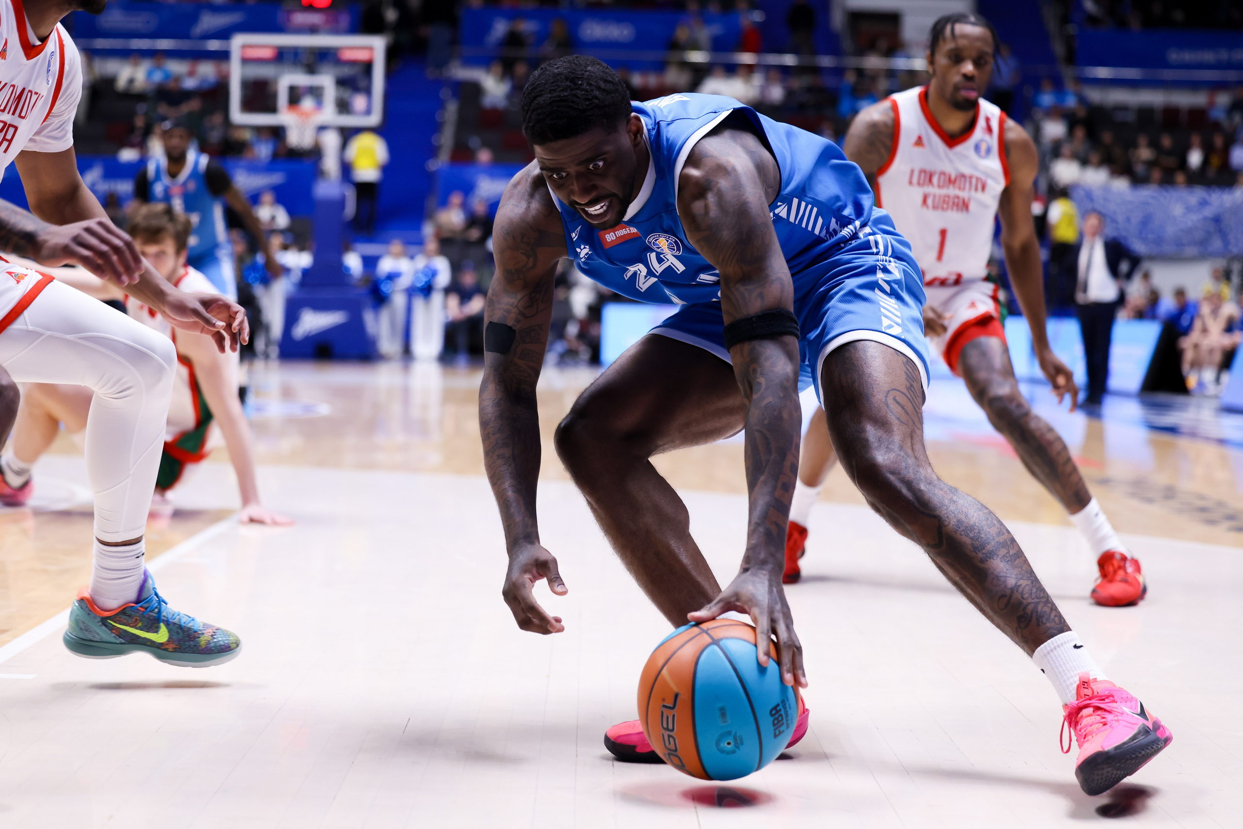 БК Зенит — БК Локомотив-Кубань 07.05.2025. Спортивный и репортажный фотограф Антон Тереханов
