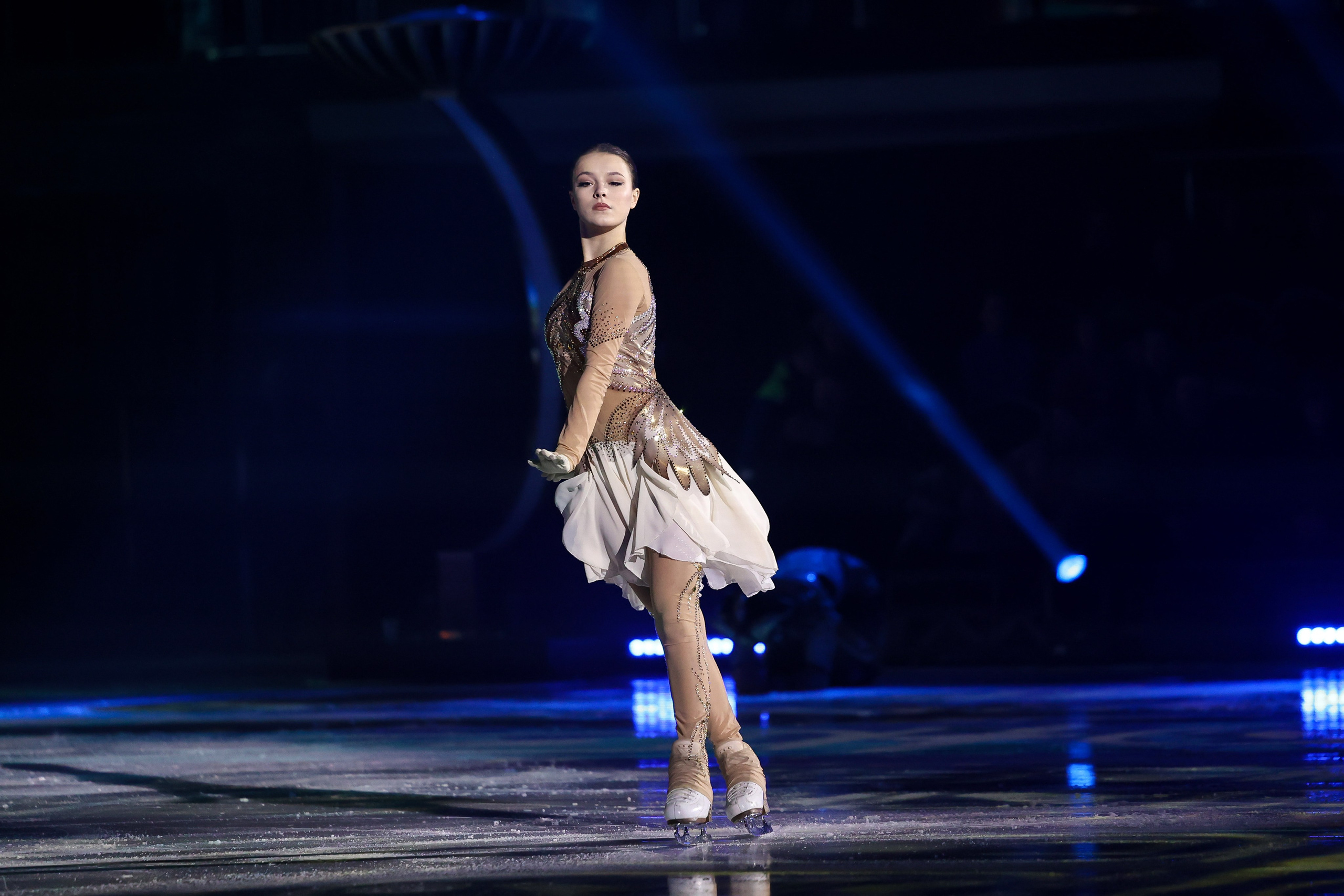 «История любви Шахеризады» шоу на льду 03.01.2024. Спортивный и репортажный фотограф Антон Тереханов