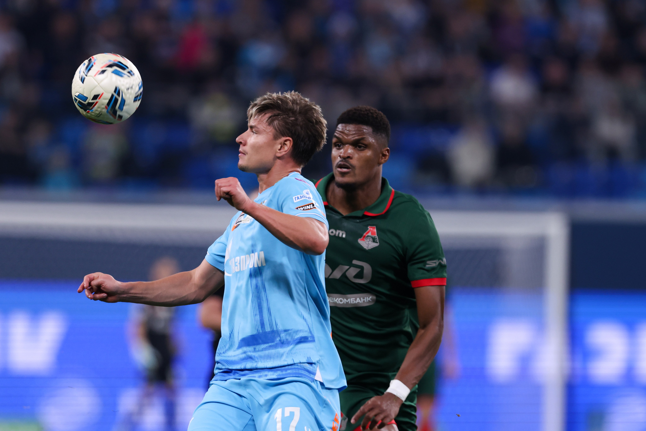 ФК «Зенит» — ФК «Локомотив» 14 тур РПЛ 01.11.2025. Спортивный и репортажный фотограф Антон Тереханов