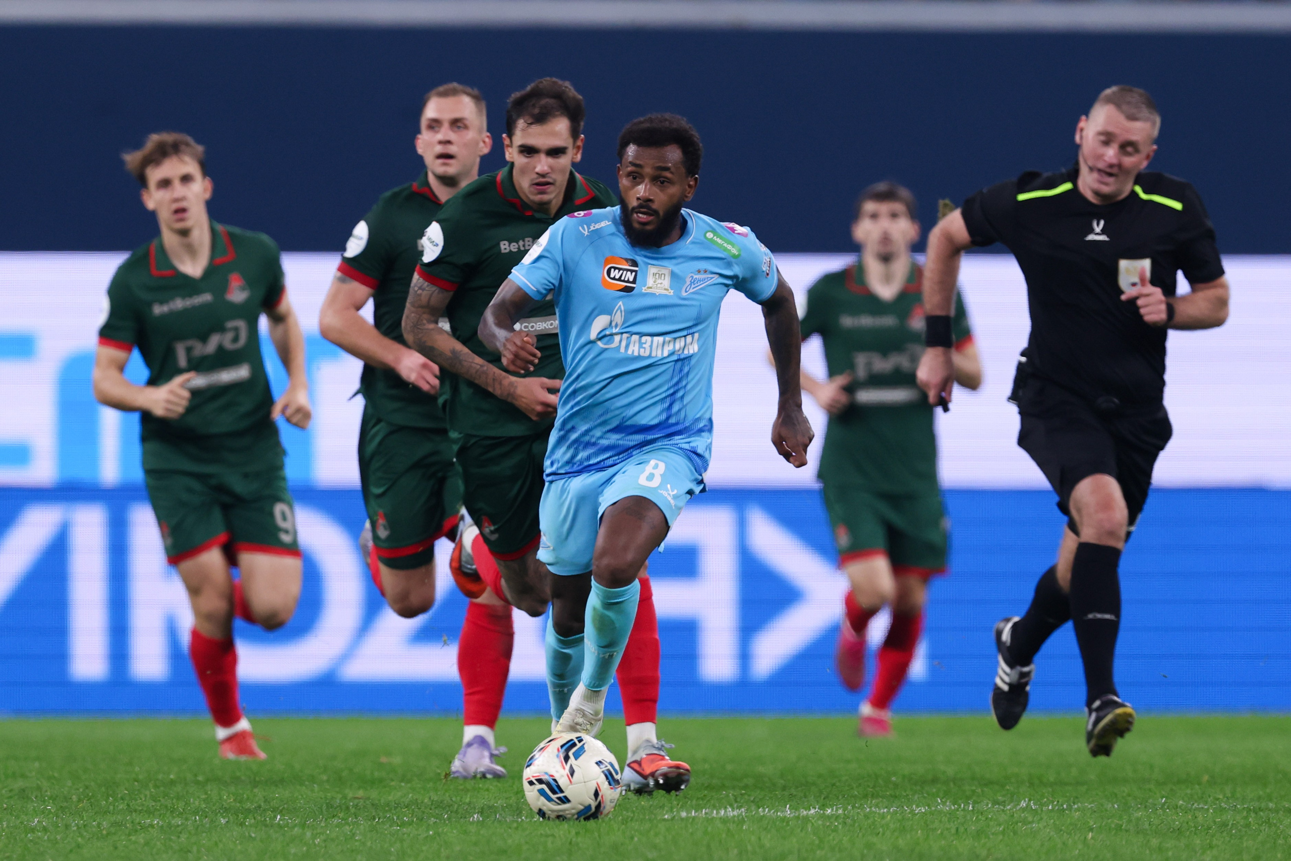 ФК «Зенит» — ФК «Локомотив» 14 тур РПЛ 01.11.2025. Спортивный и репортажный фотограф Антон Тереханов