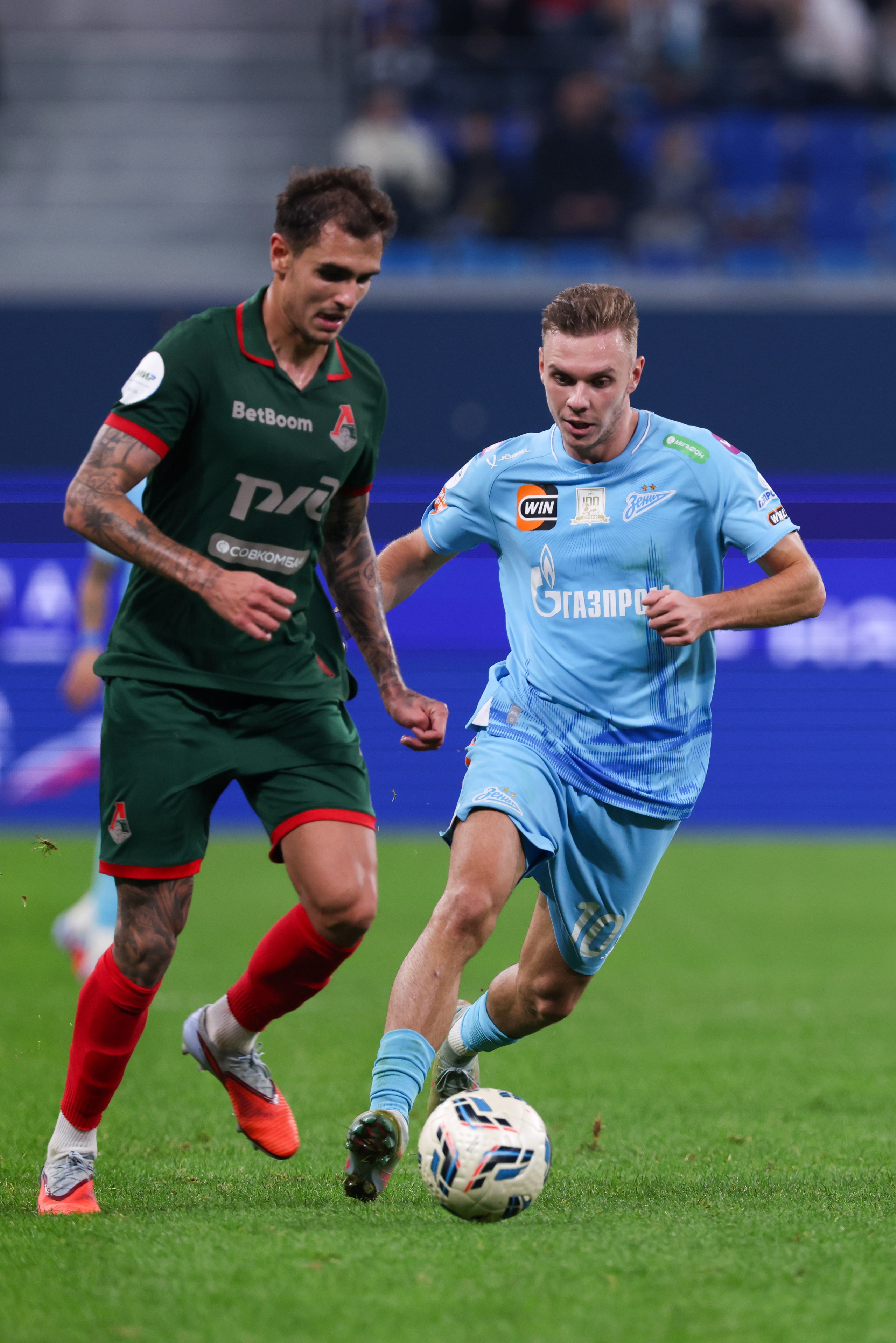 ФК «Зенит» — ФК «Локомотив» 14 тур РПЛ 01.11.2025. Спортивный и репортажный фотограф Антон Тереханов