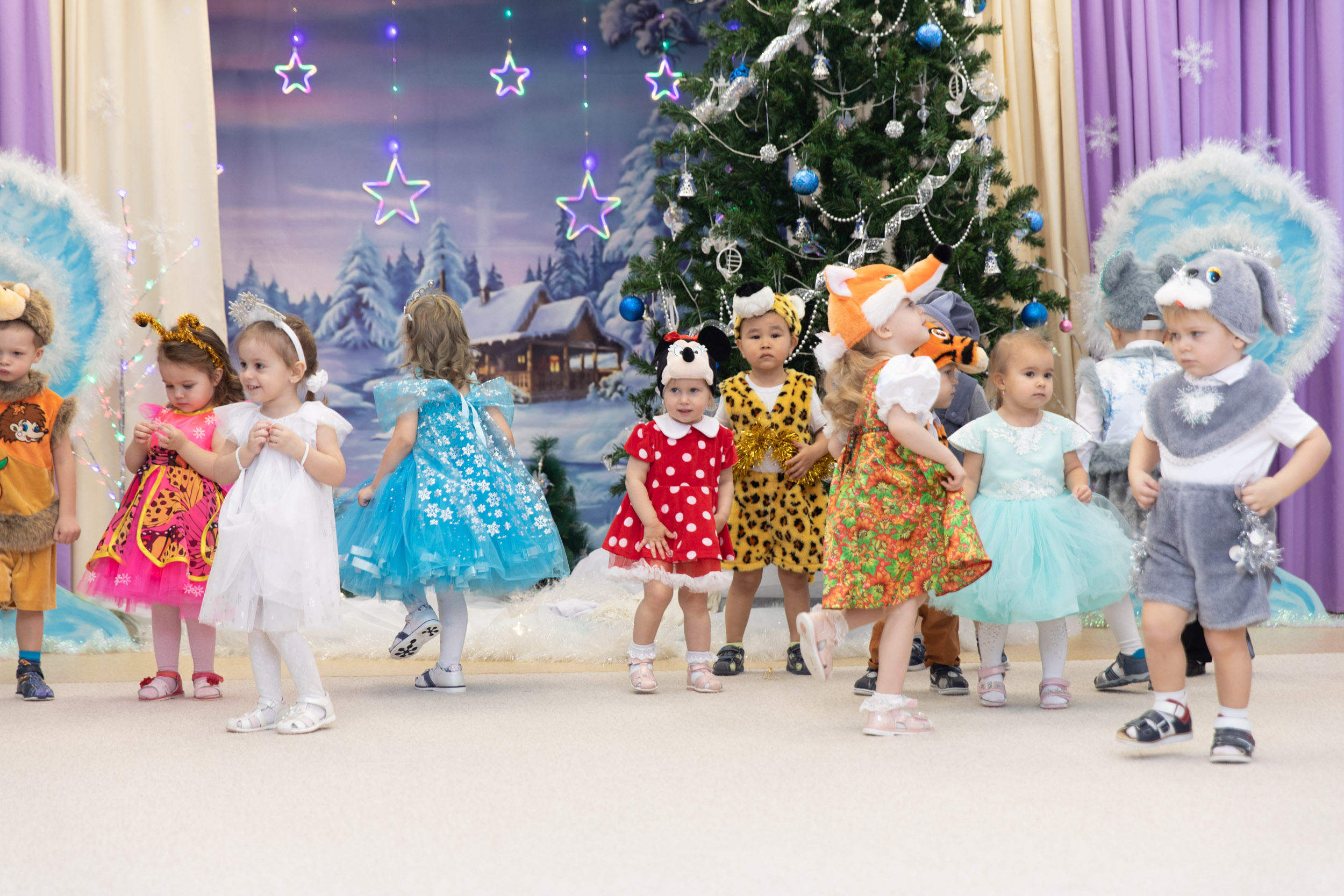 Новогодние утренники 2022. Школьный и детский фотограф в Южно-Сахалинске Анастасия Лескова