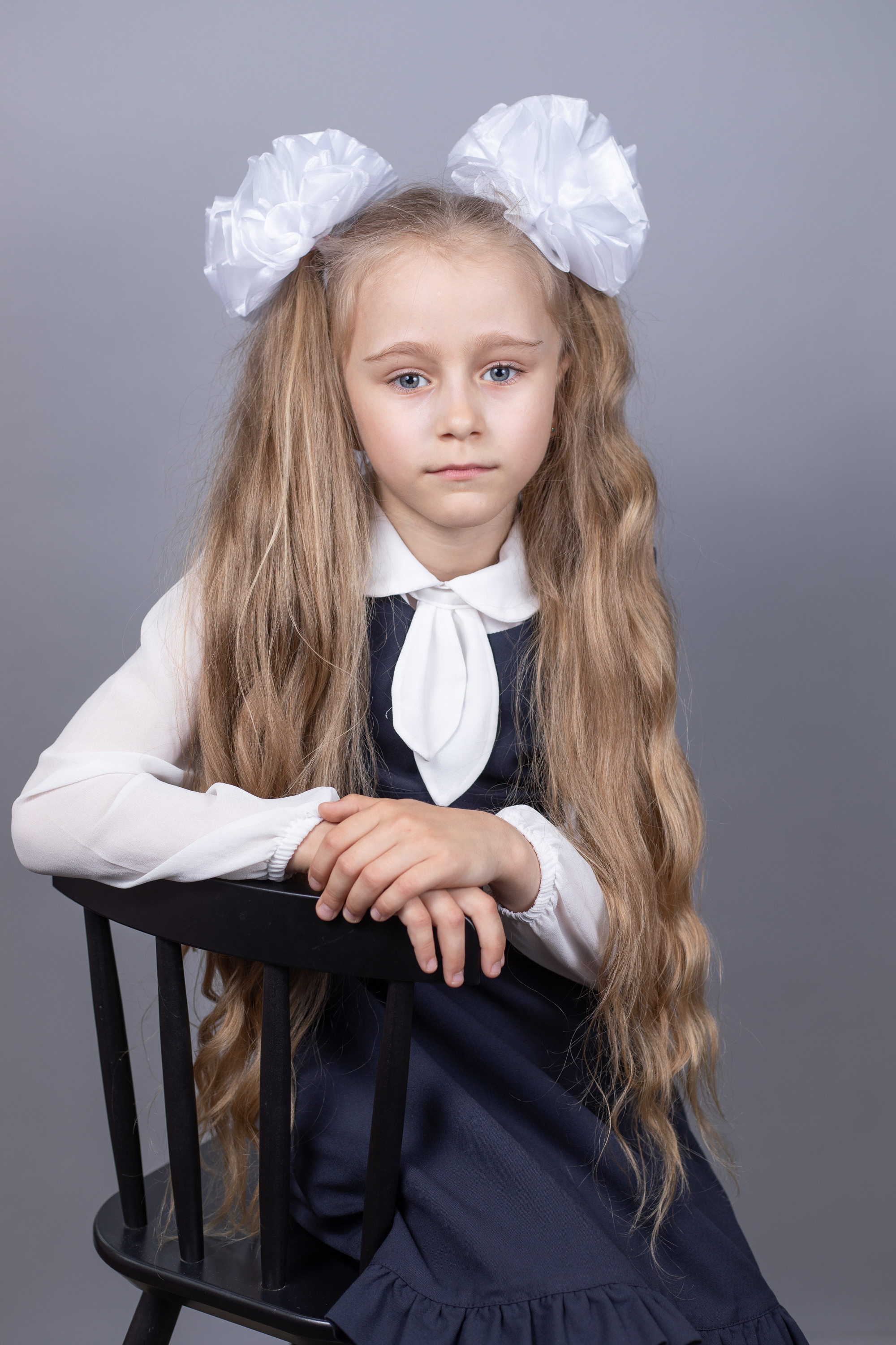 Портреты. Первоклашки. Школьный и детский фотограф в Южно-Сахалинске Анастасия Лескова