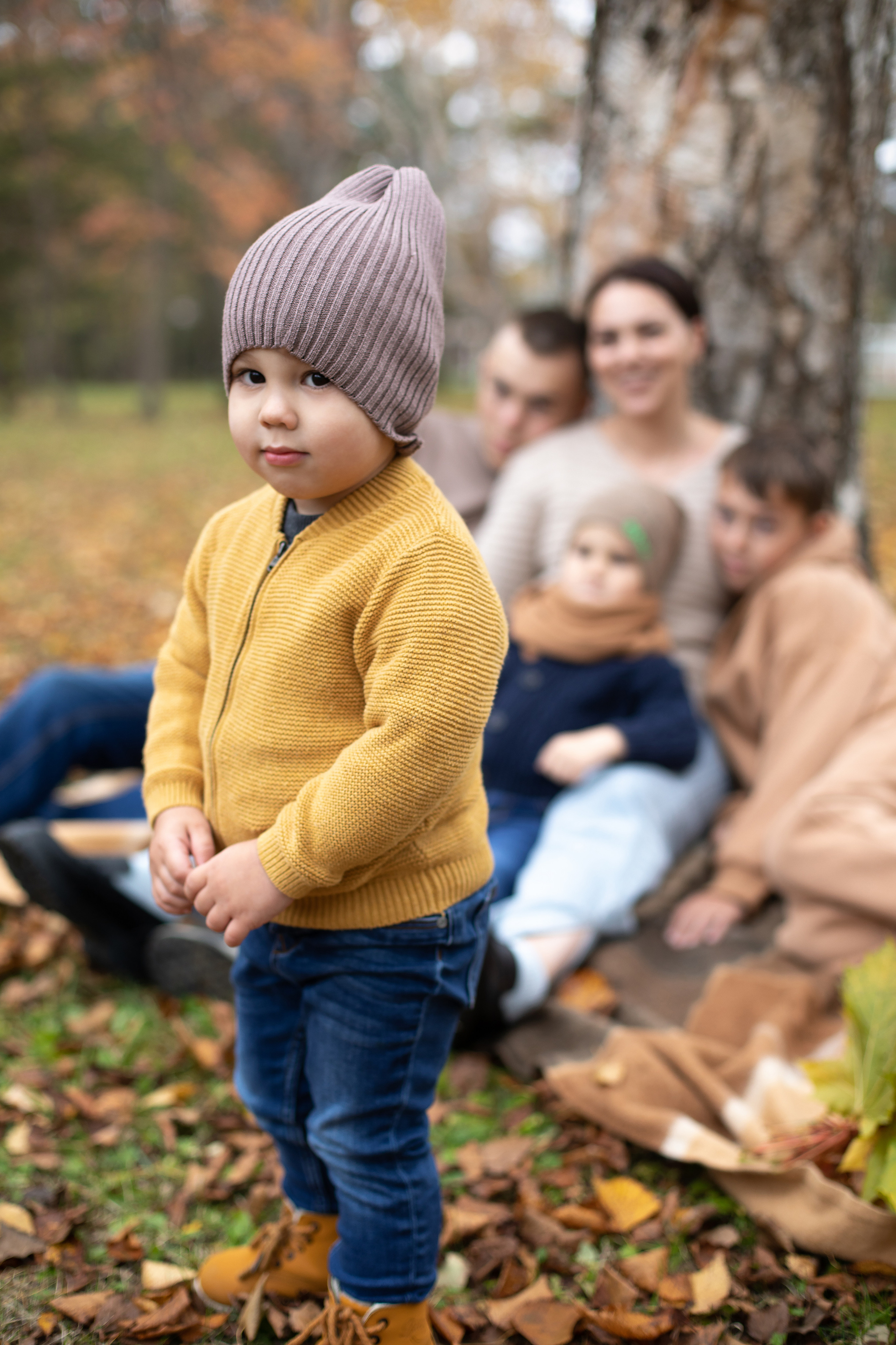 Наталья и сыновья. Осень 2022 г. Школьный и детский фотограф в Южно-Сахалинске Анастасия Лескова