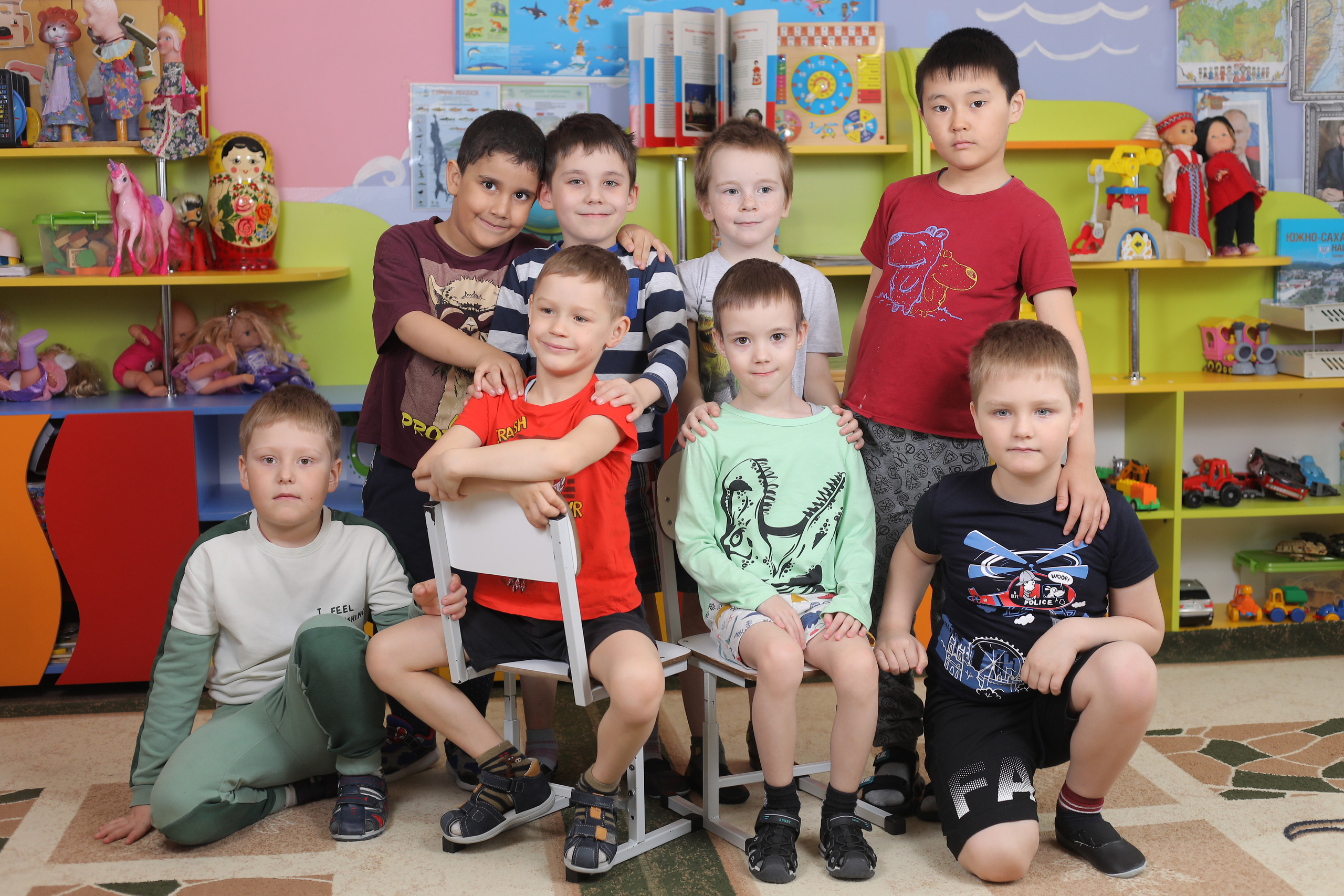 В группе. Школьный и детский фотограф в Южно-Сахалинске Анастасия Лескова