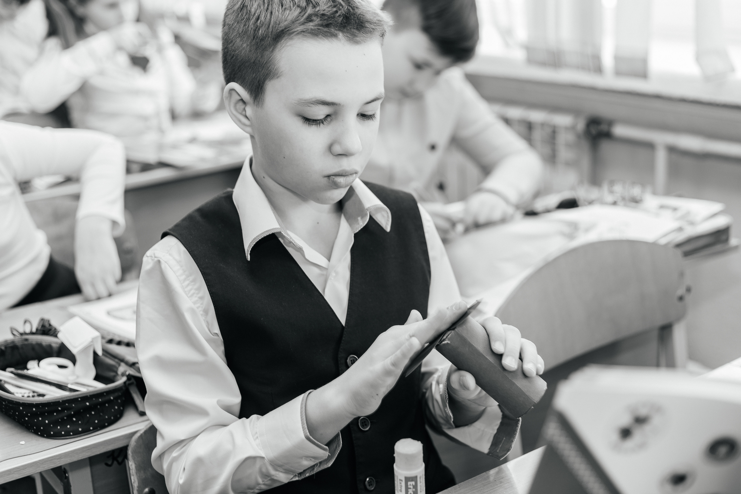 Репортаж с уроков. Школьный и детский фотограф в Южно-Сахалинске Анастасия Лескова