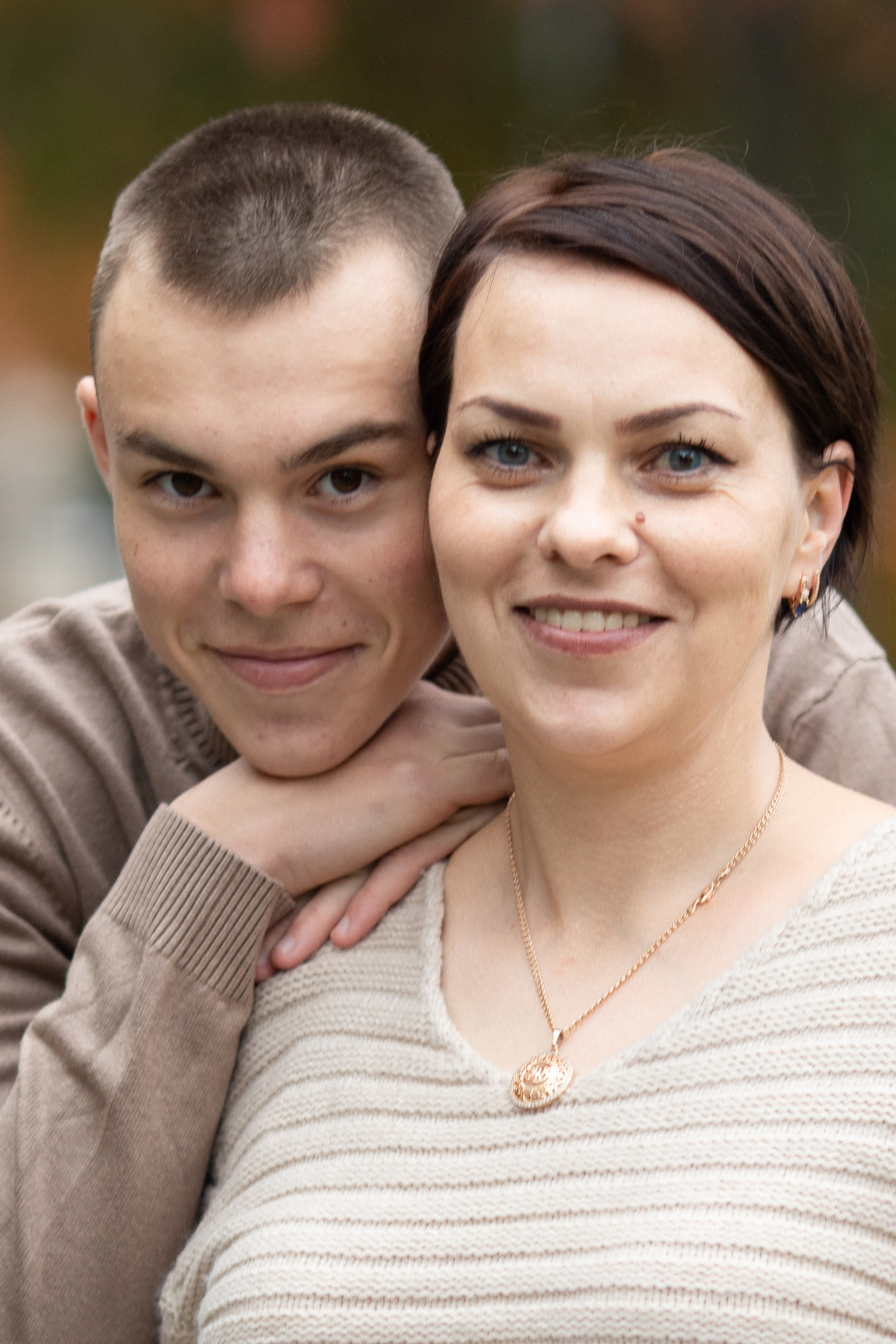 Наталья и сыновья. Осень 2022 г. Школьный и детский фотограф в Южно-Сахалинске Анастасия Лескова