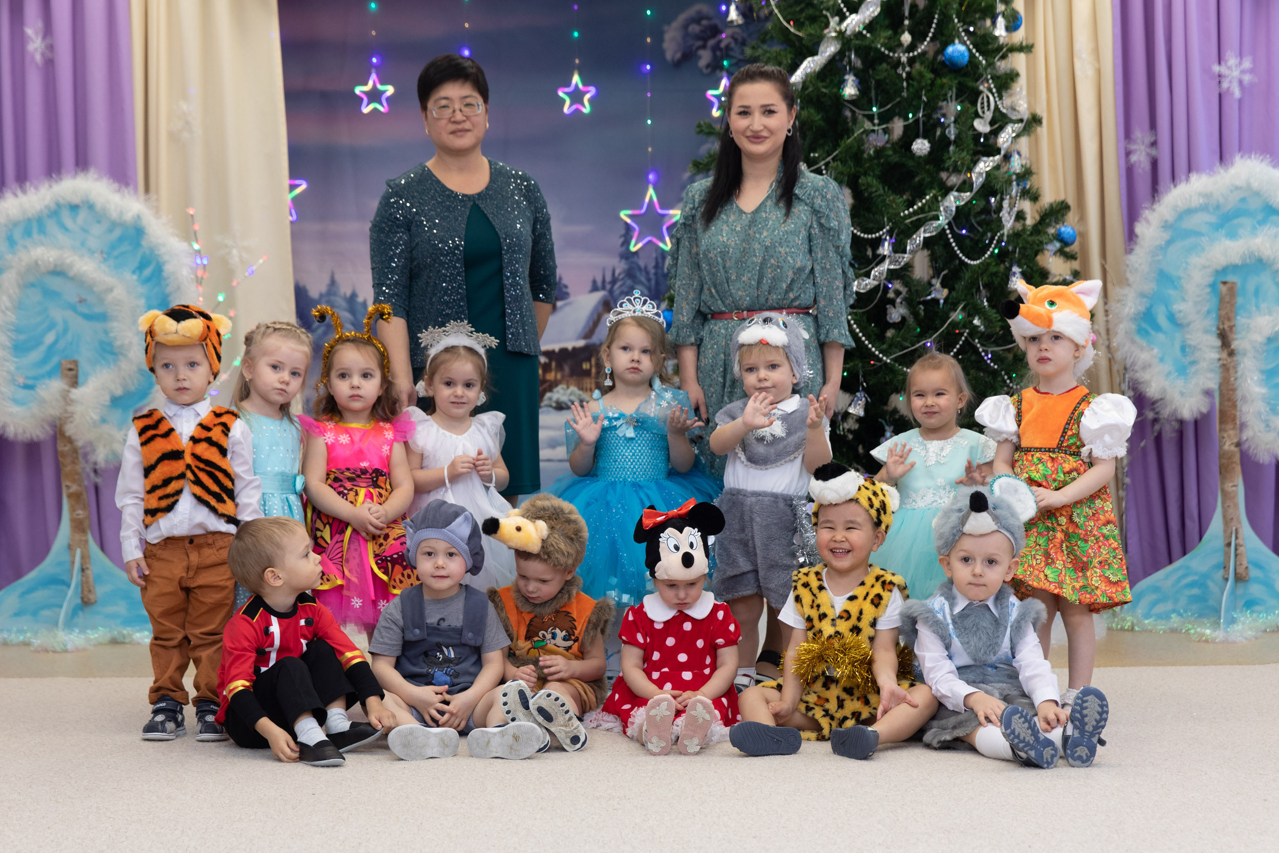 Новогодние утренники 2022. Школьный и детский фотограф в Южно-Сахалинске Анастасия Лескова