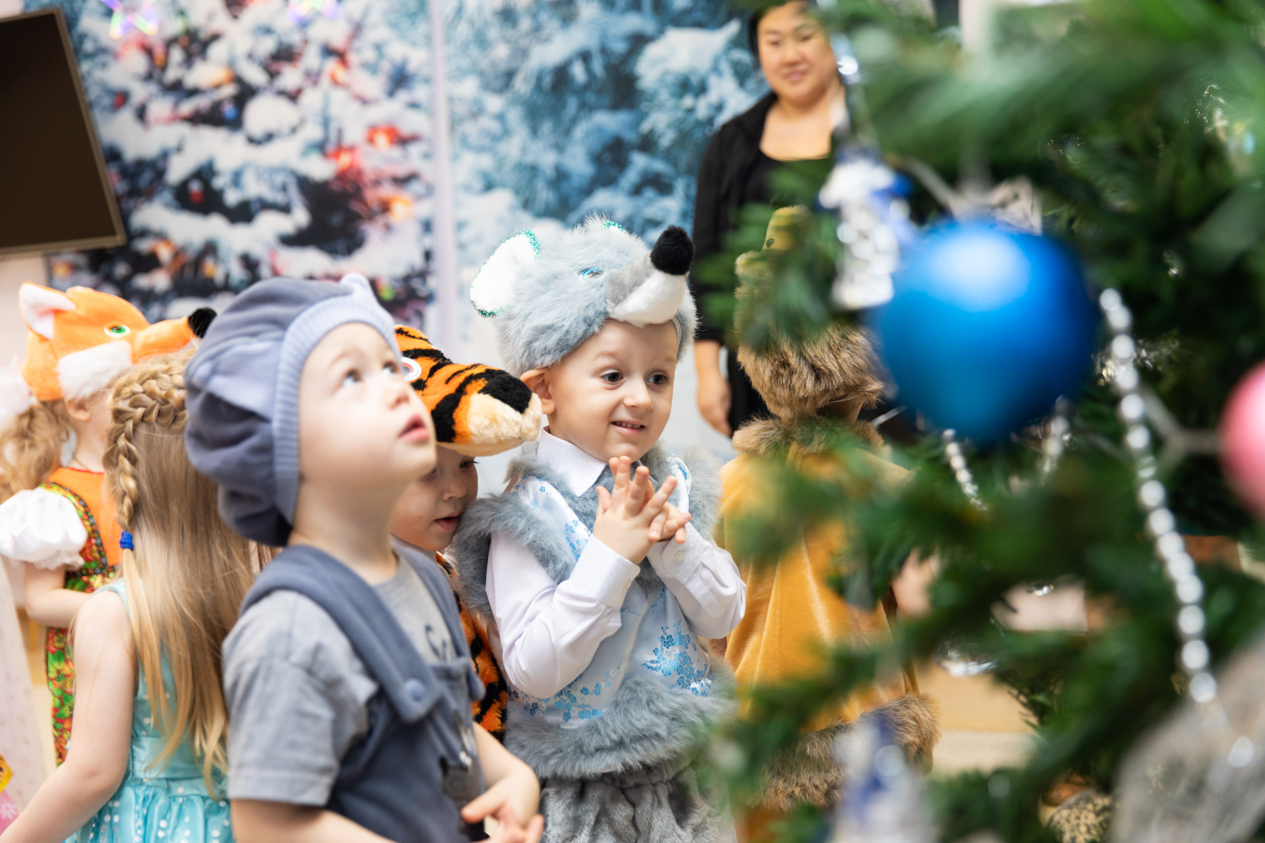 Новогодние утренники 2022. Школьный и детский фотограф в Южно-Сахалинске Анастасия Лескова