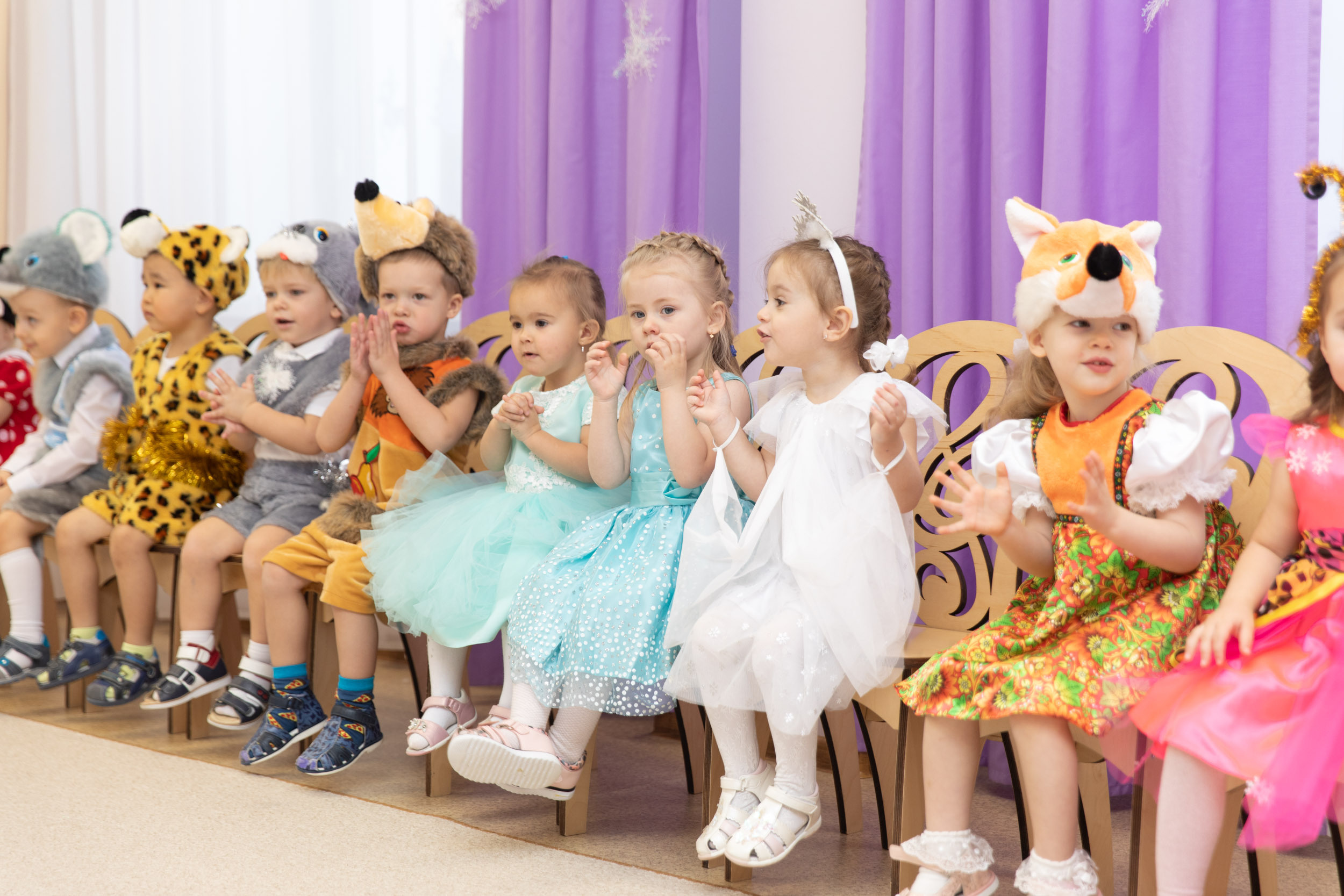 Новогодние утренники 2022. Школьный и детский фотограф в Южно-Сахалинске Анастасия Лескова