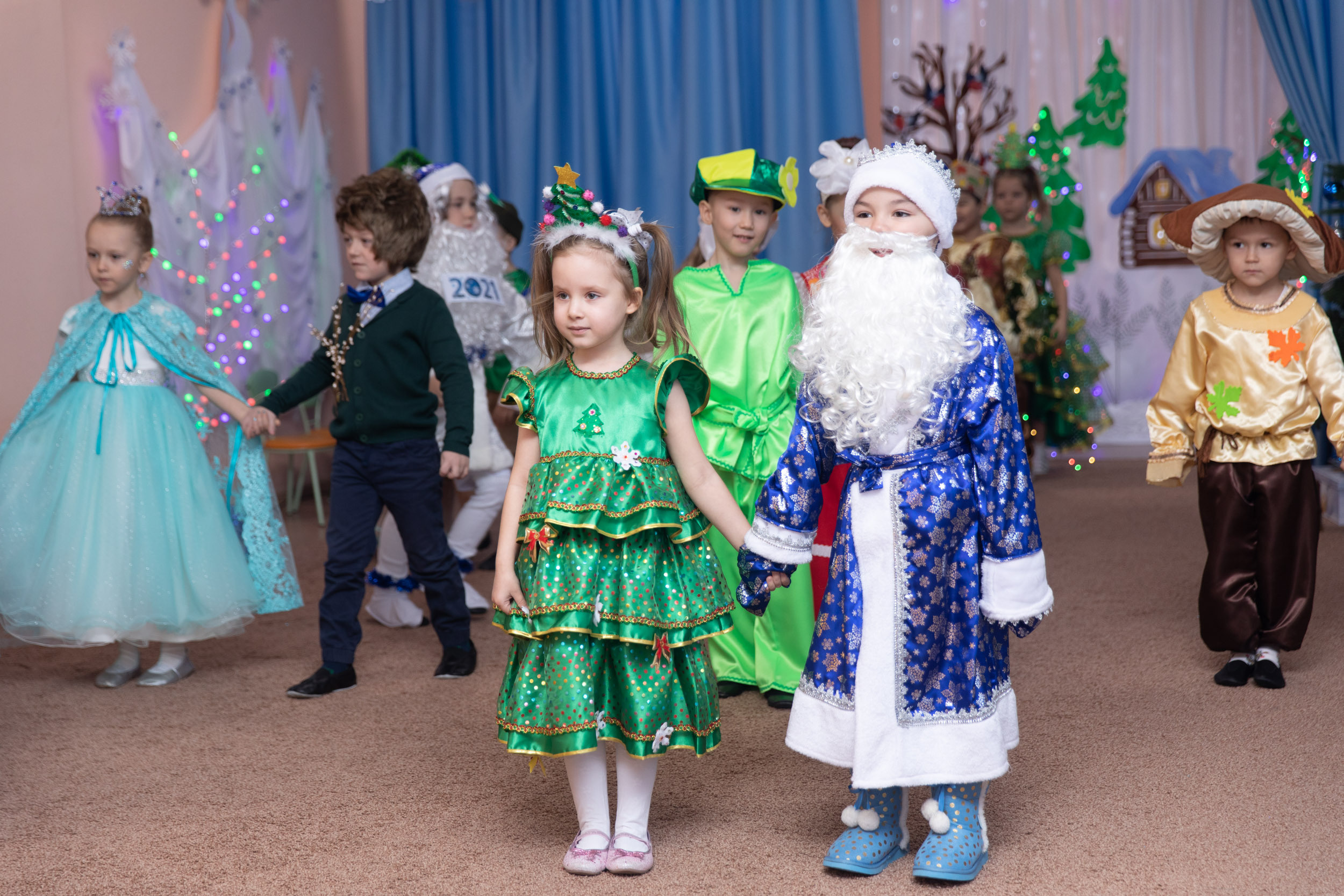 Новогодние утренники 2022. Школьный и детский фотограф в Южно-Сахалинске Анастасия Лескова