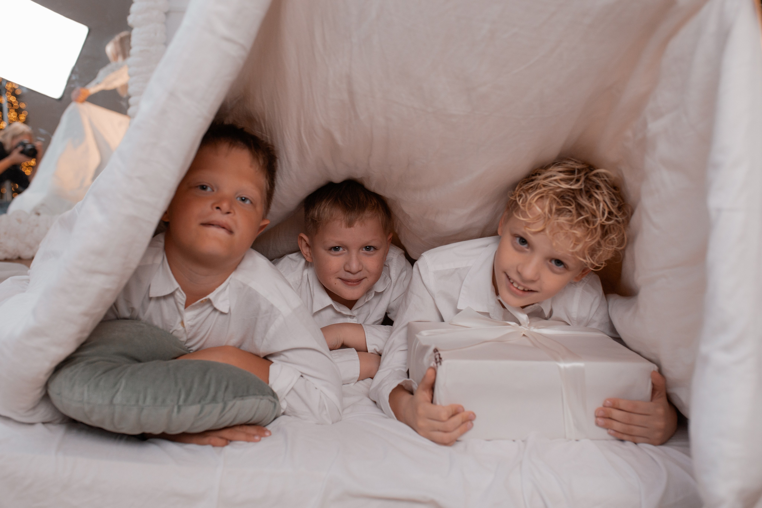 Инна с семьёй