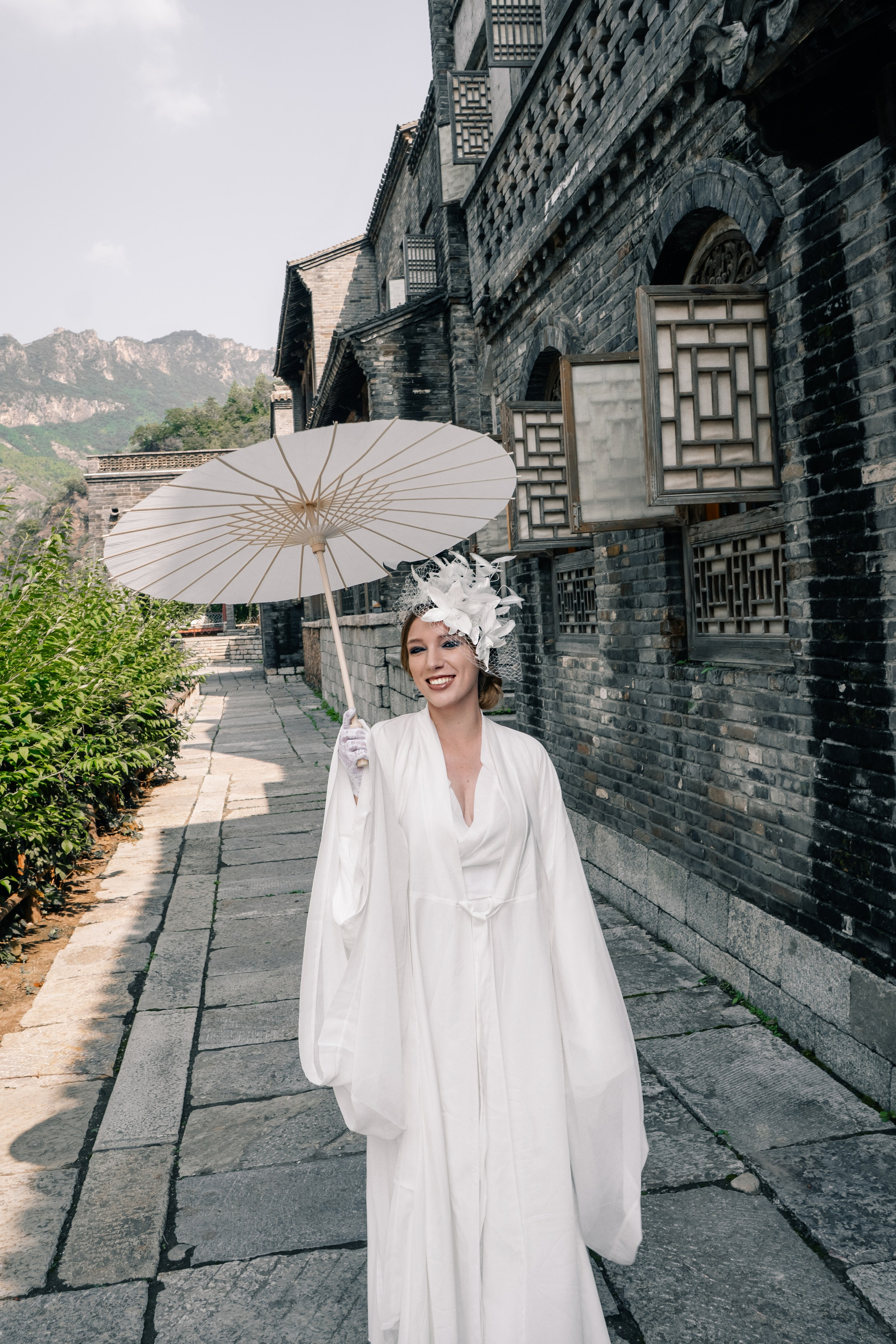 Photoshoot in traditional Chinese dresses