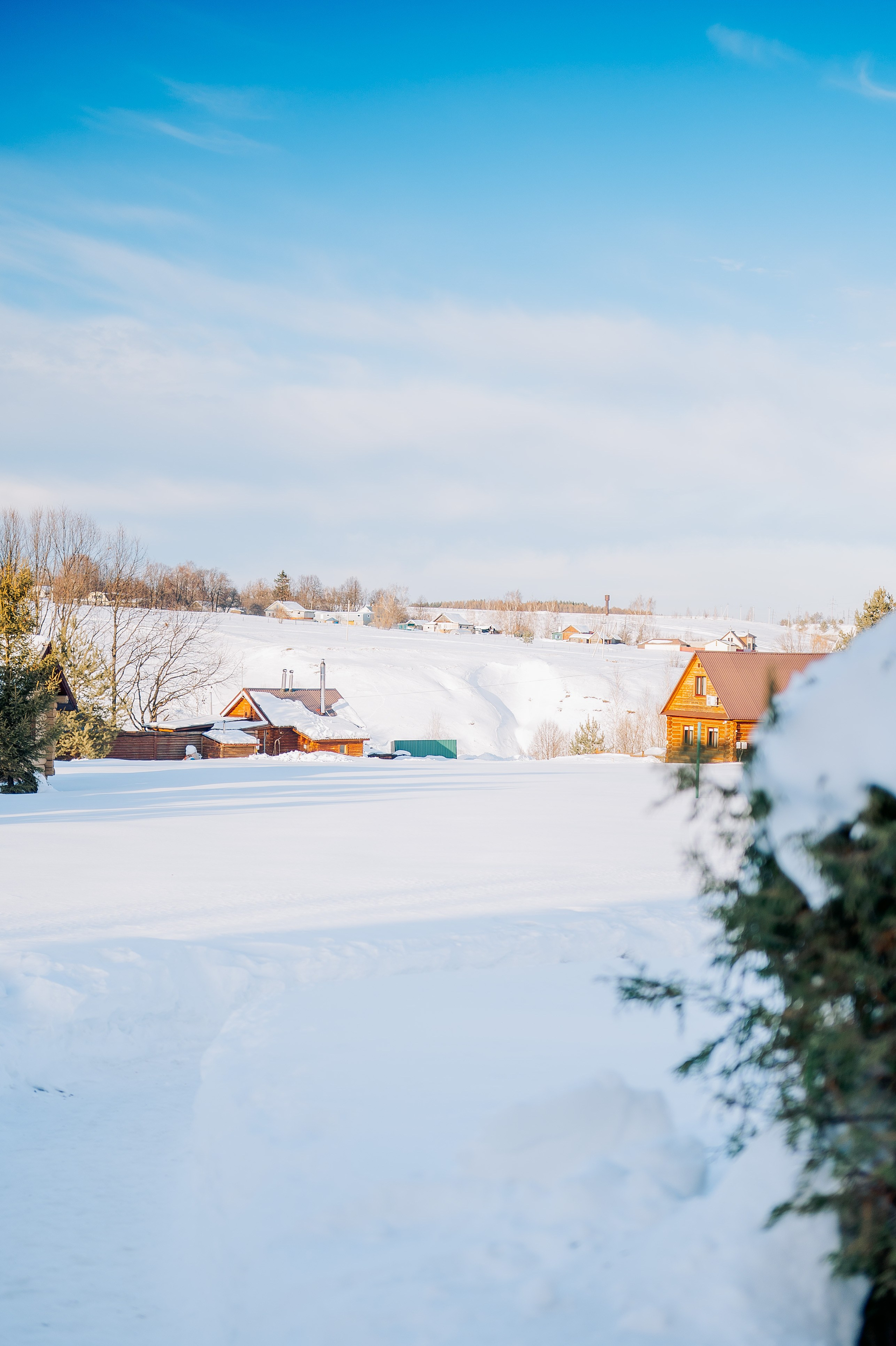 База отдыха «Заимка», Чувашия, февраль 2024. Фотограф Александр Золотых