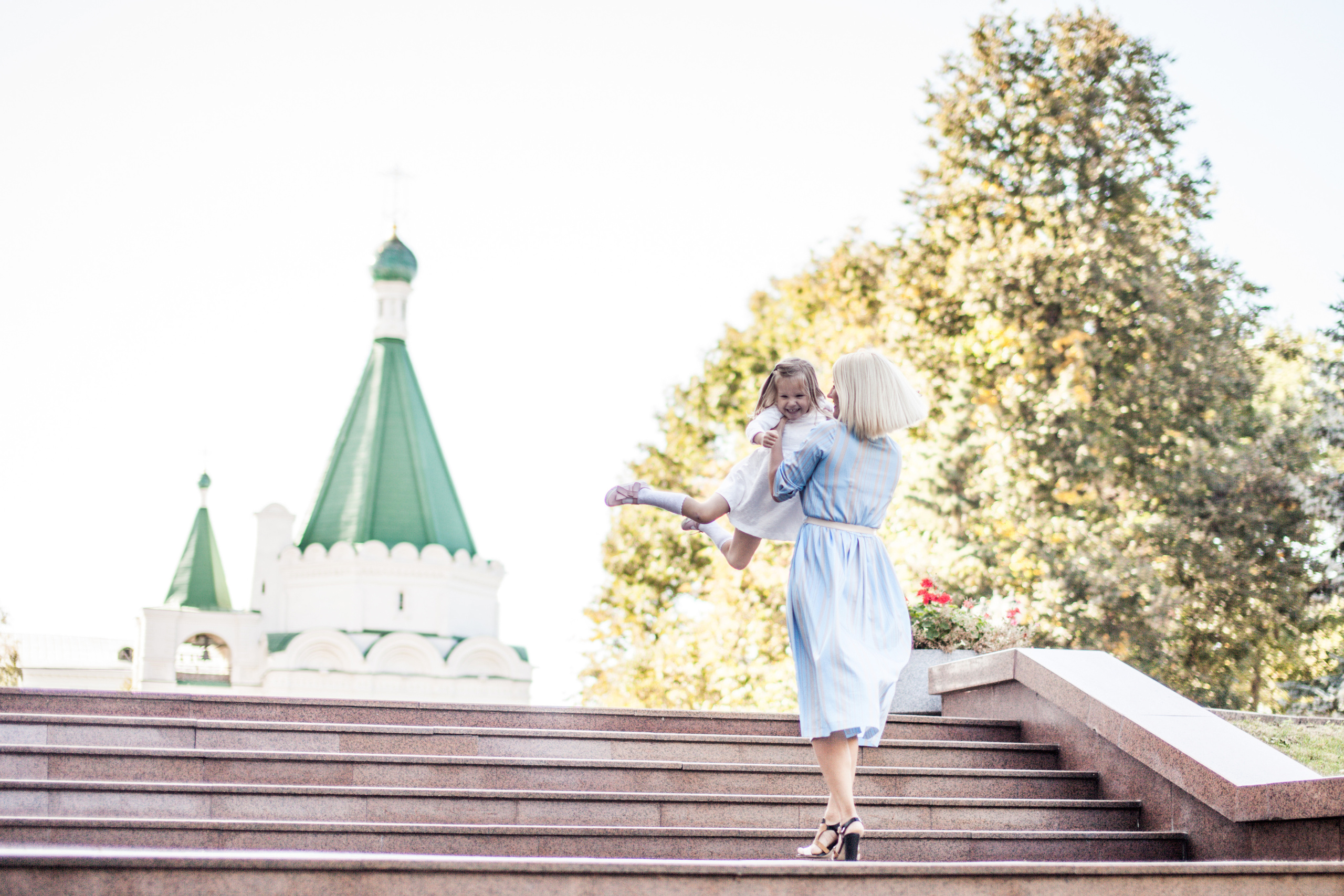 Фотосессия мамы и дочки. Фотограф на крещение и венчание в Нижнем Новгороде.Свадебный Фотограф