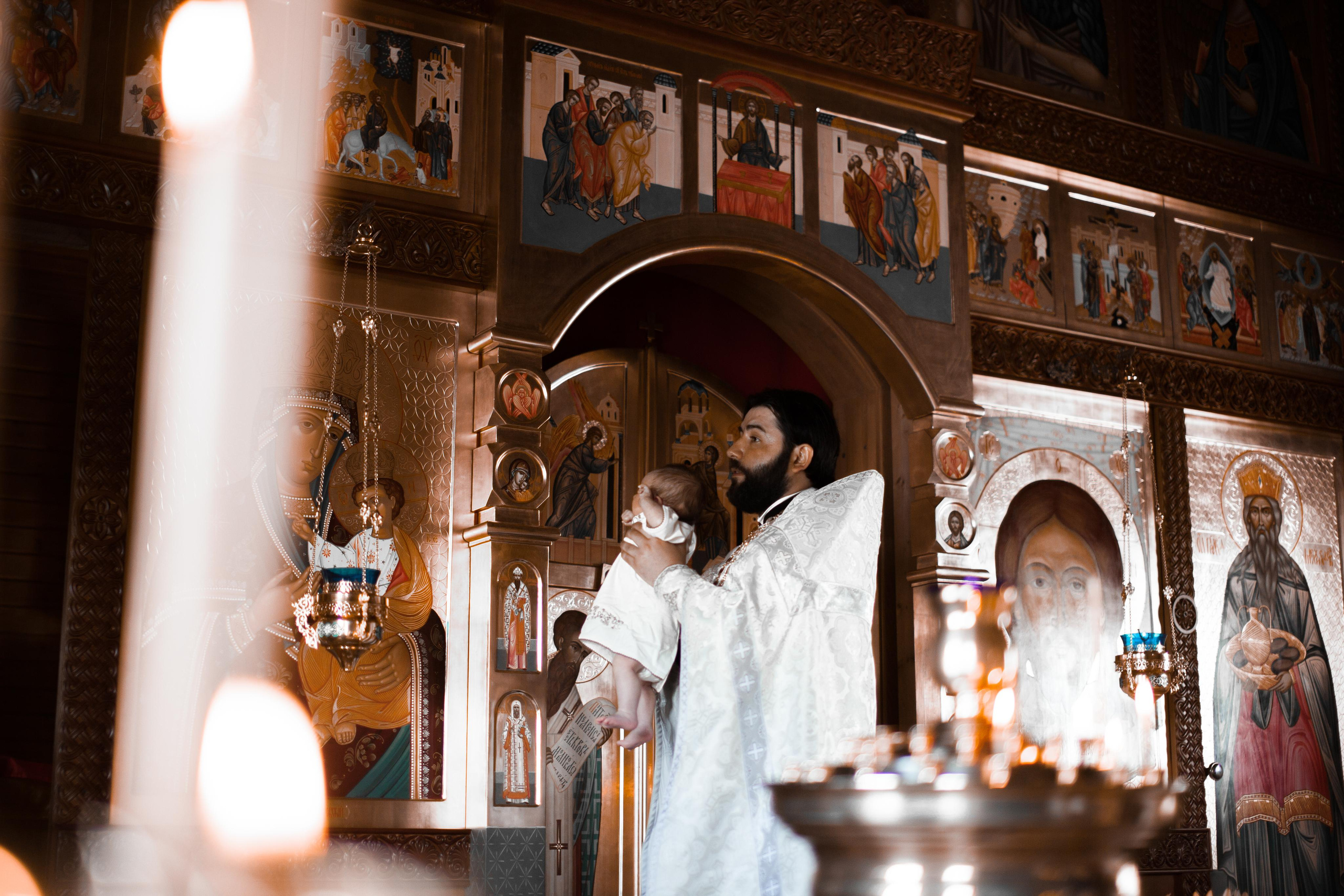 Крещение Евы. Фотограф на крещение и венчание в Нижнем Новгороде.Свадебный Фотограф