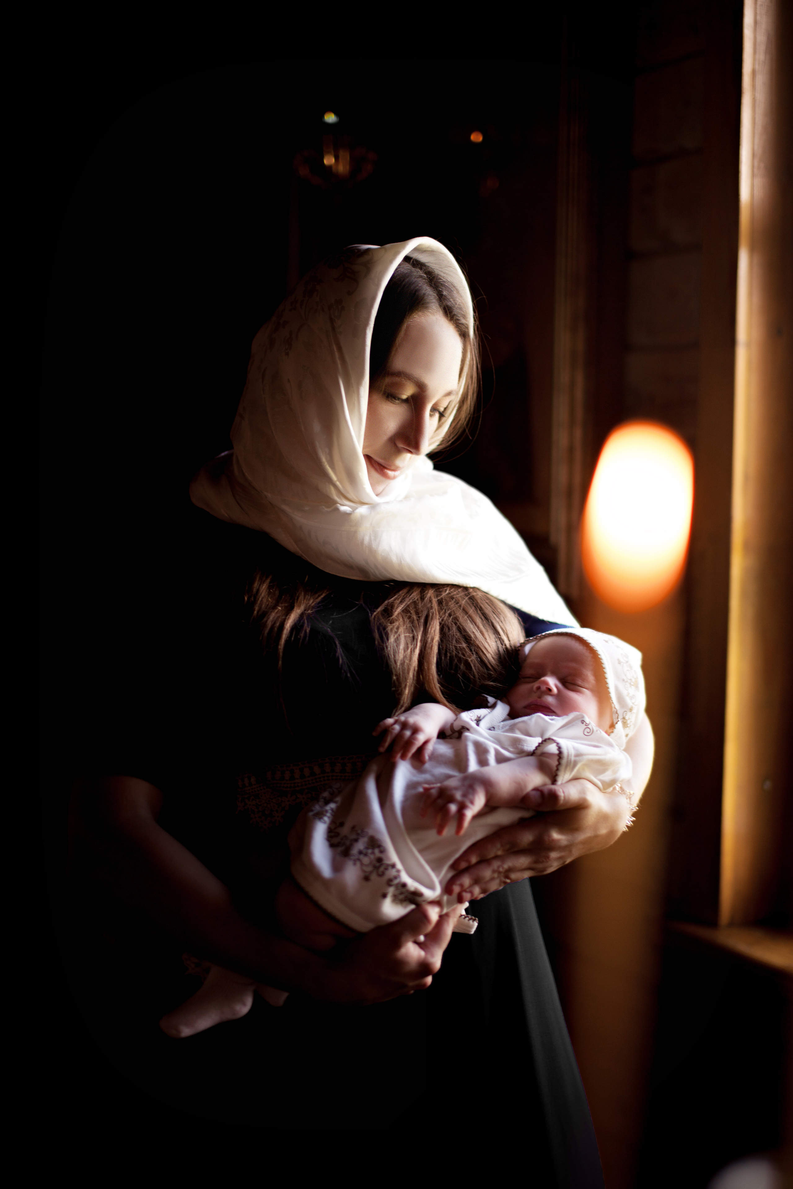 Крещение Евы. Фотограф на крещение и венчание в Нижнем Новгороде.Свадебный Фотограф