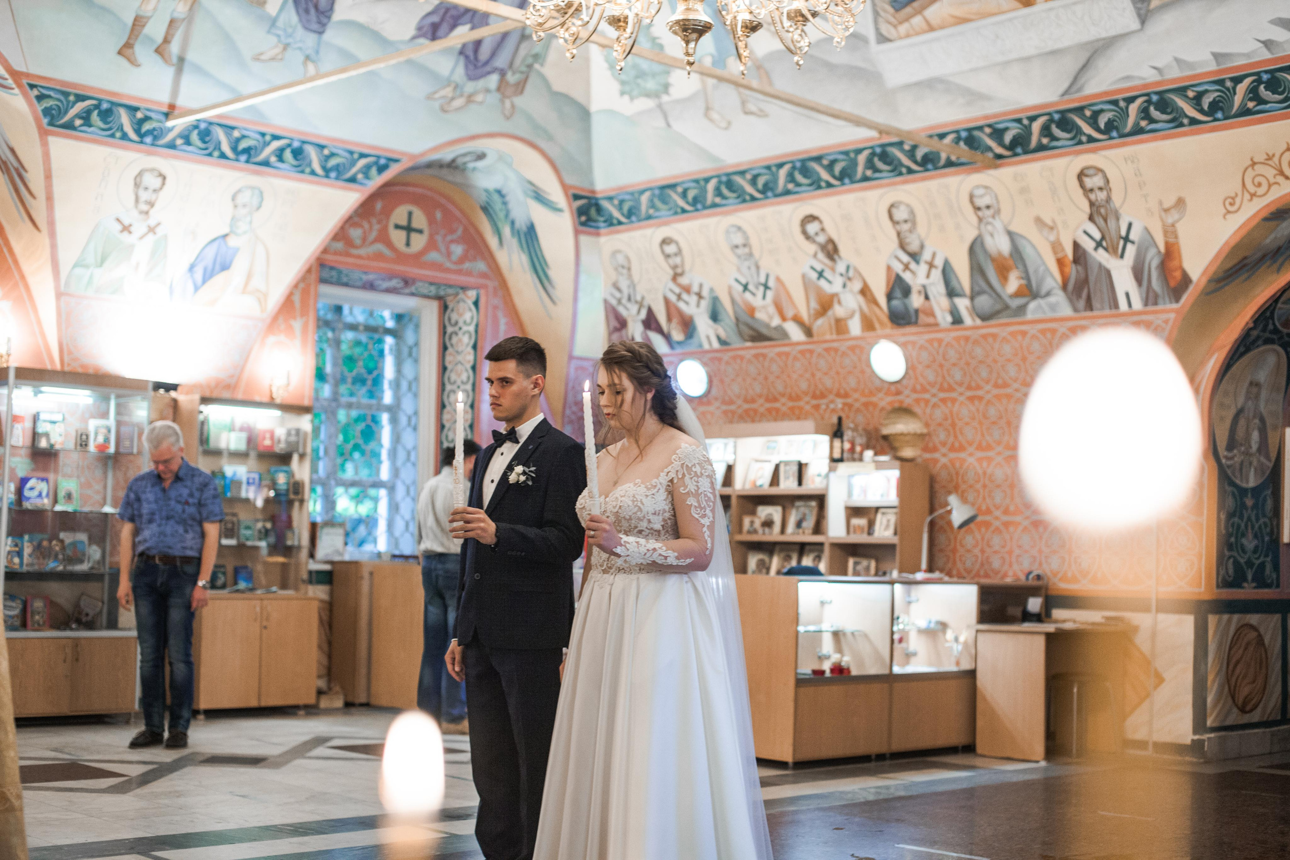 Венчание Андрея и Анастасии. Фотограф на крещение и венчание в Нижнем Новгороде.Свадебный Фотограф