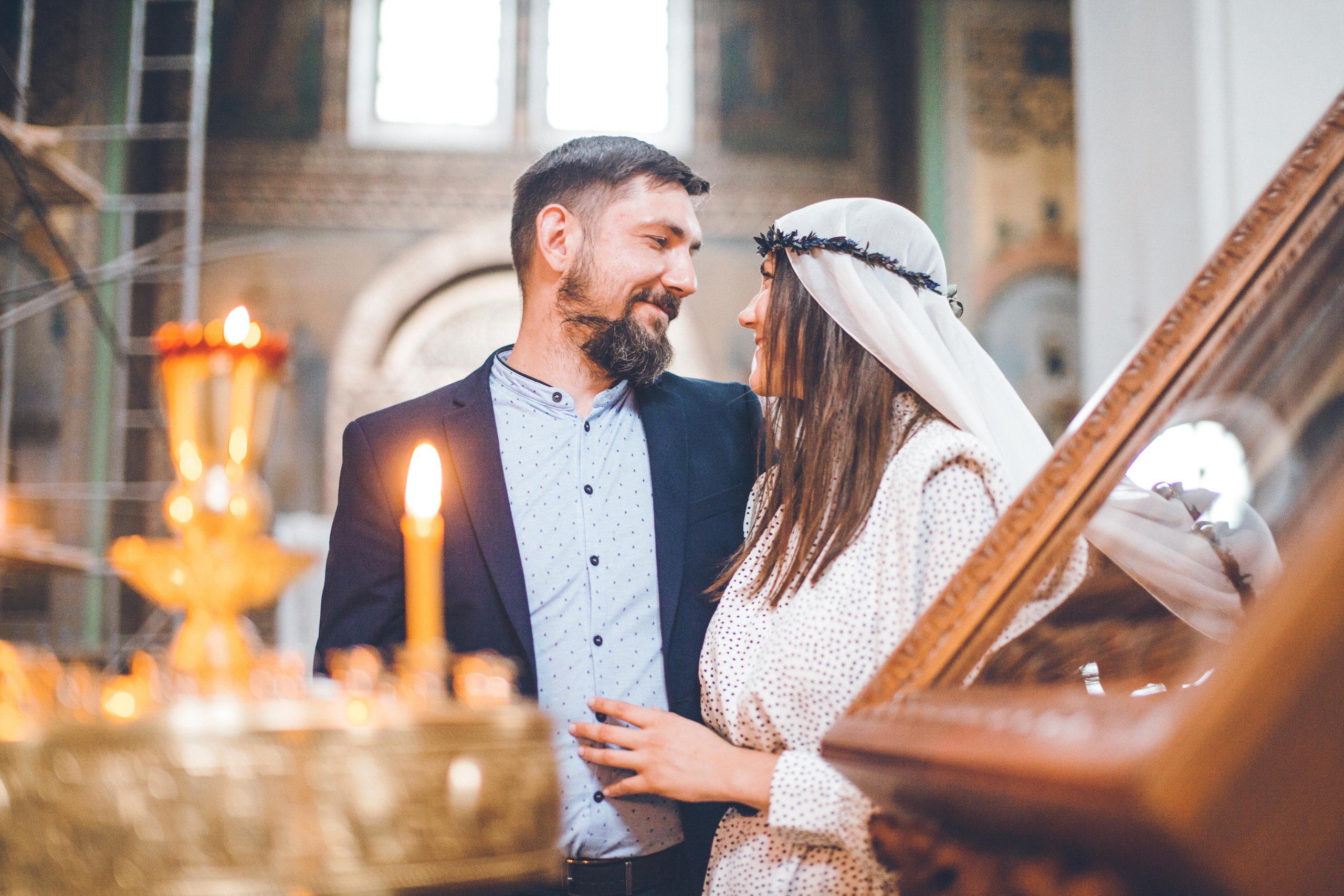 Венчание. Церковь Вознесения на Ильинке. Фотограф на крещение и венчание в Нижнем Новгороде.Свадебный Фотограф