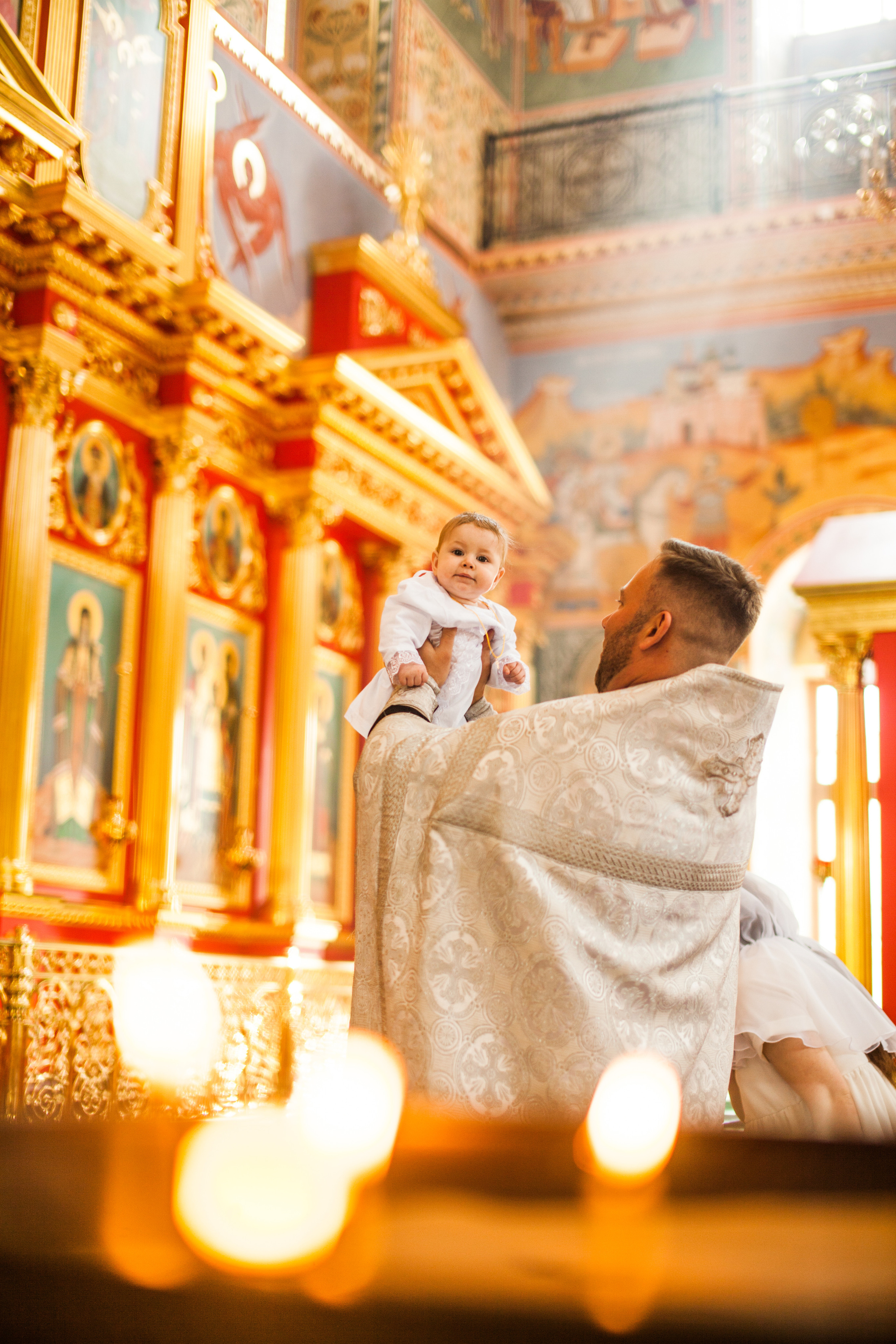 Крещение Василисы Храм Георгия Всеволодовича. Фотограф на крещение и венчание в Нижнем Новгороде.Свадебный Фотограф