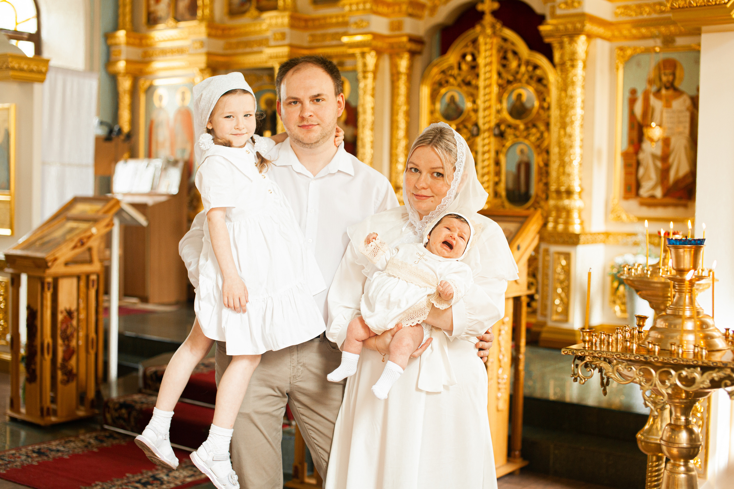 Крещение в Храме иконы Божией Матери «Всех скорбящих Радосте». Фотограф на крещение и венчание в Нижнем Новгороде.Свадебный Фотограф
