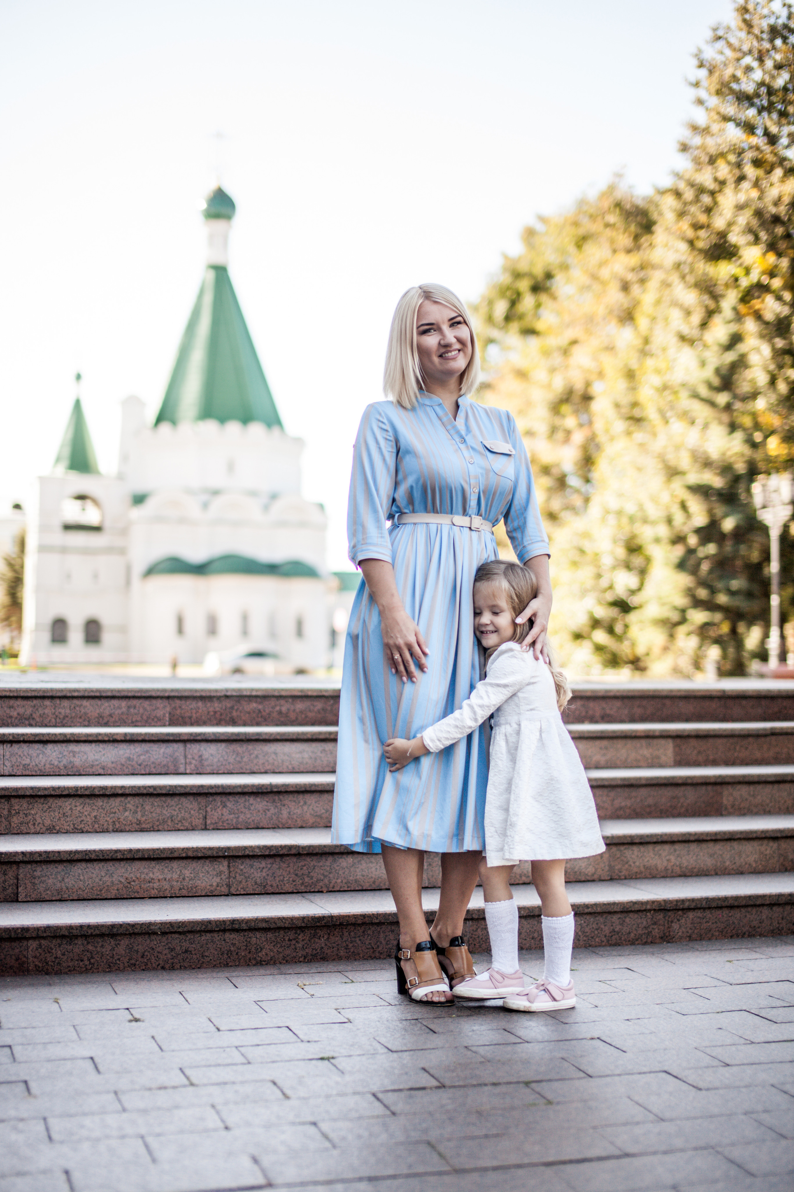 Фотосессия мамы и дочки. Фотограф на крещение и венчание в Нижнем Новгороде.Свадебный Фотограф