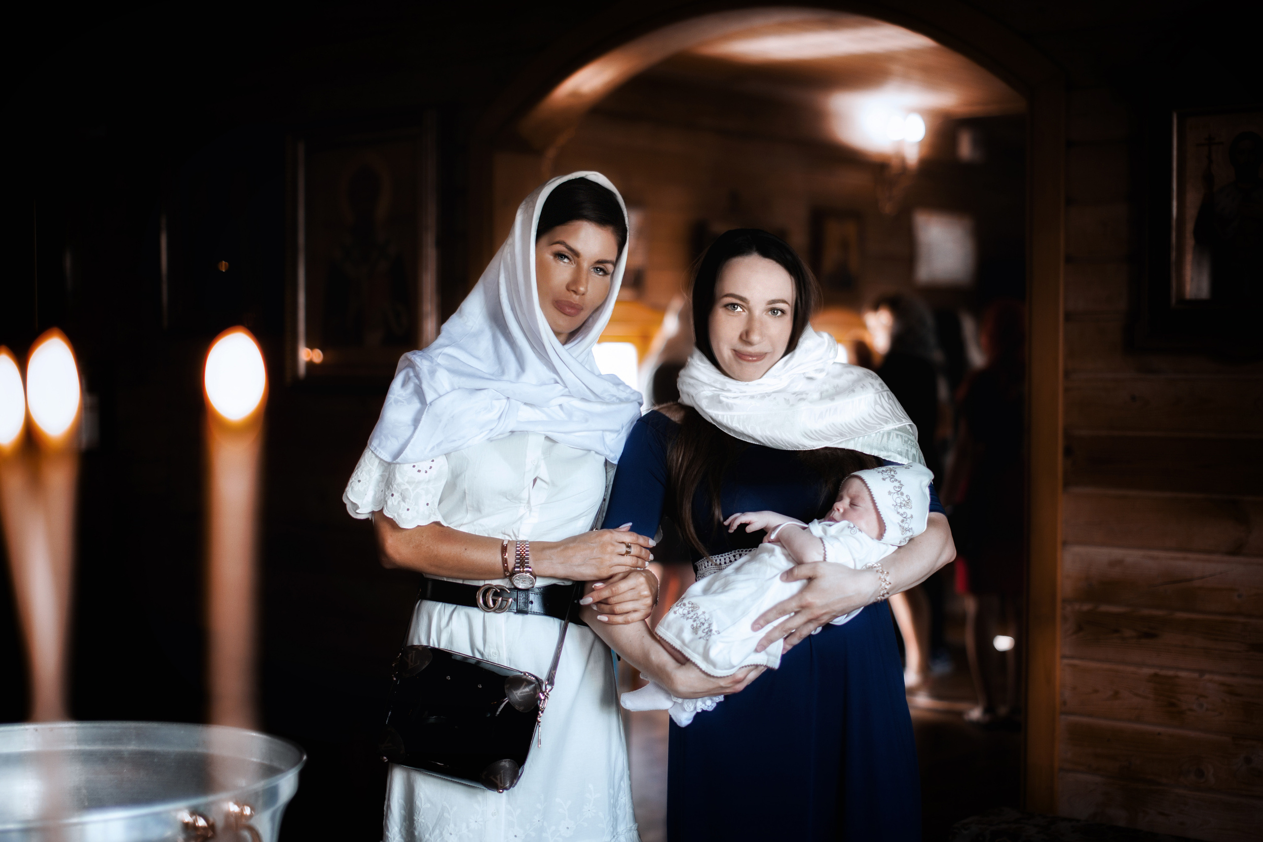 Крещение Евы. Фотограф на крещение и венчание в Нижнем Новгороде.Свадебный Фотограф