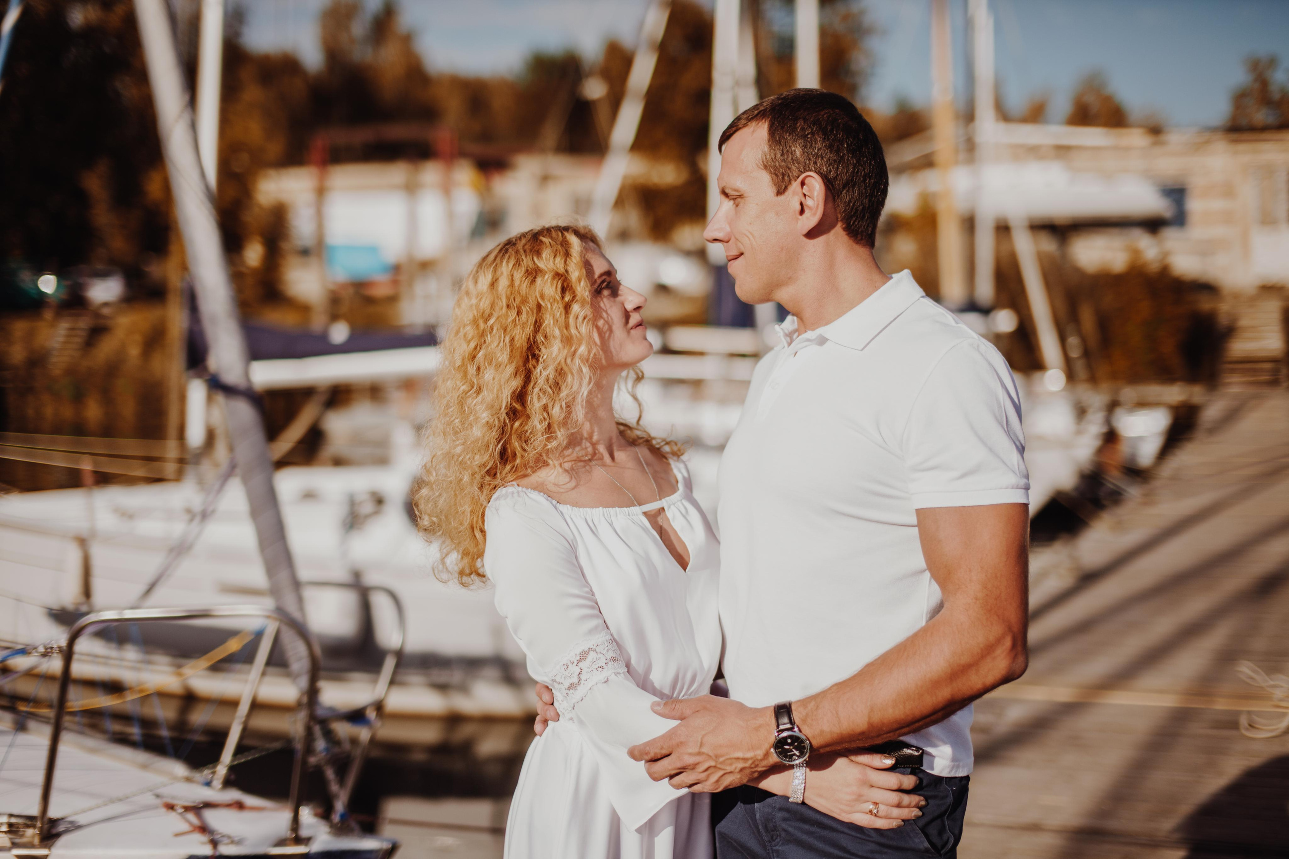 Love story на яхте. Фотограф на крещение и венчание в Нижнем Новгороде.Свадебный Фотограф