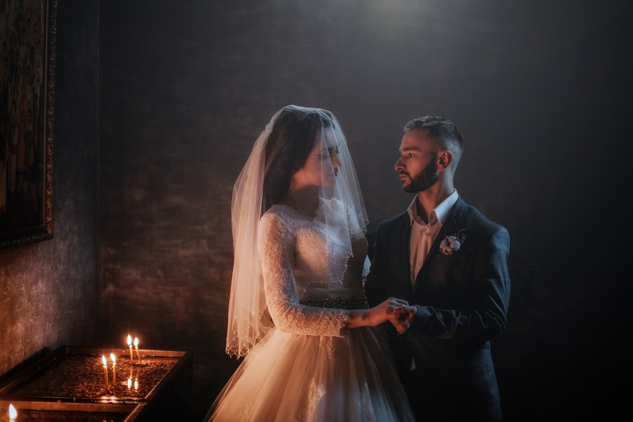 Свадьба Дианы и Александра. Фотограф на крещение и венчание в Нижнем Новгороде.Свадебный Фотограф