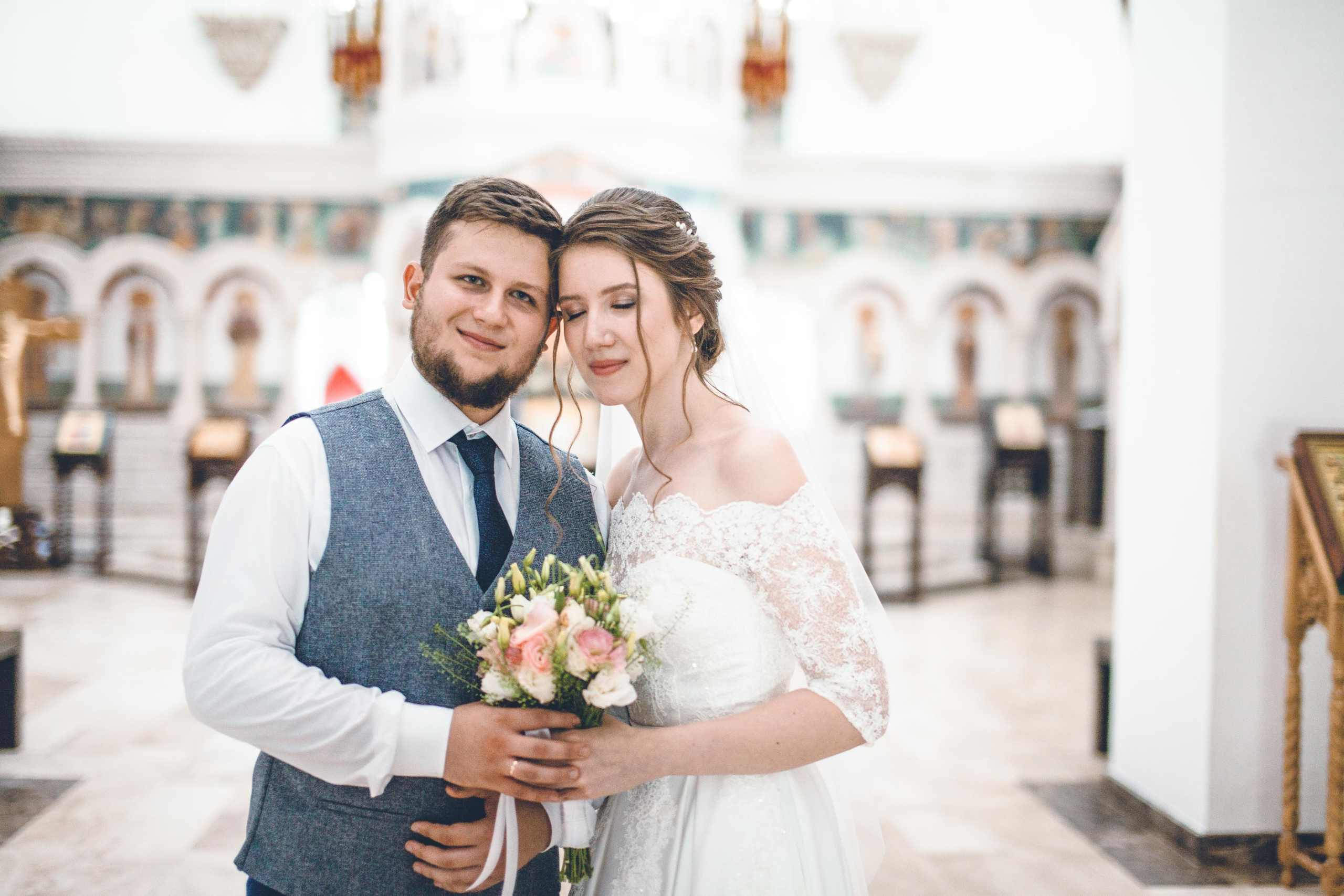 Свадьба и венчание Ильи и Анастасии. Фотограф на крещение и венчание в Нижнем Новгороде.Свадебный Фотограф