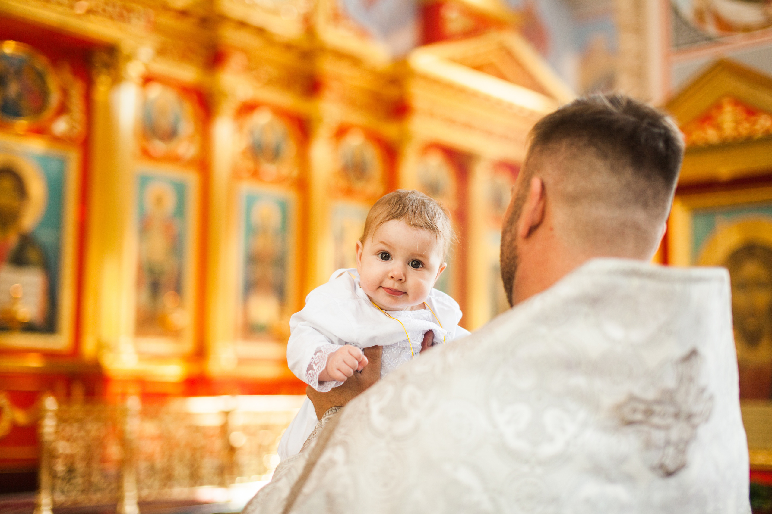 Крещение Василисы Храм Георгия Всеволодовича. Фотограф на крещение и венчание в Нижнем Новгороде.Свадебный Фотограф