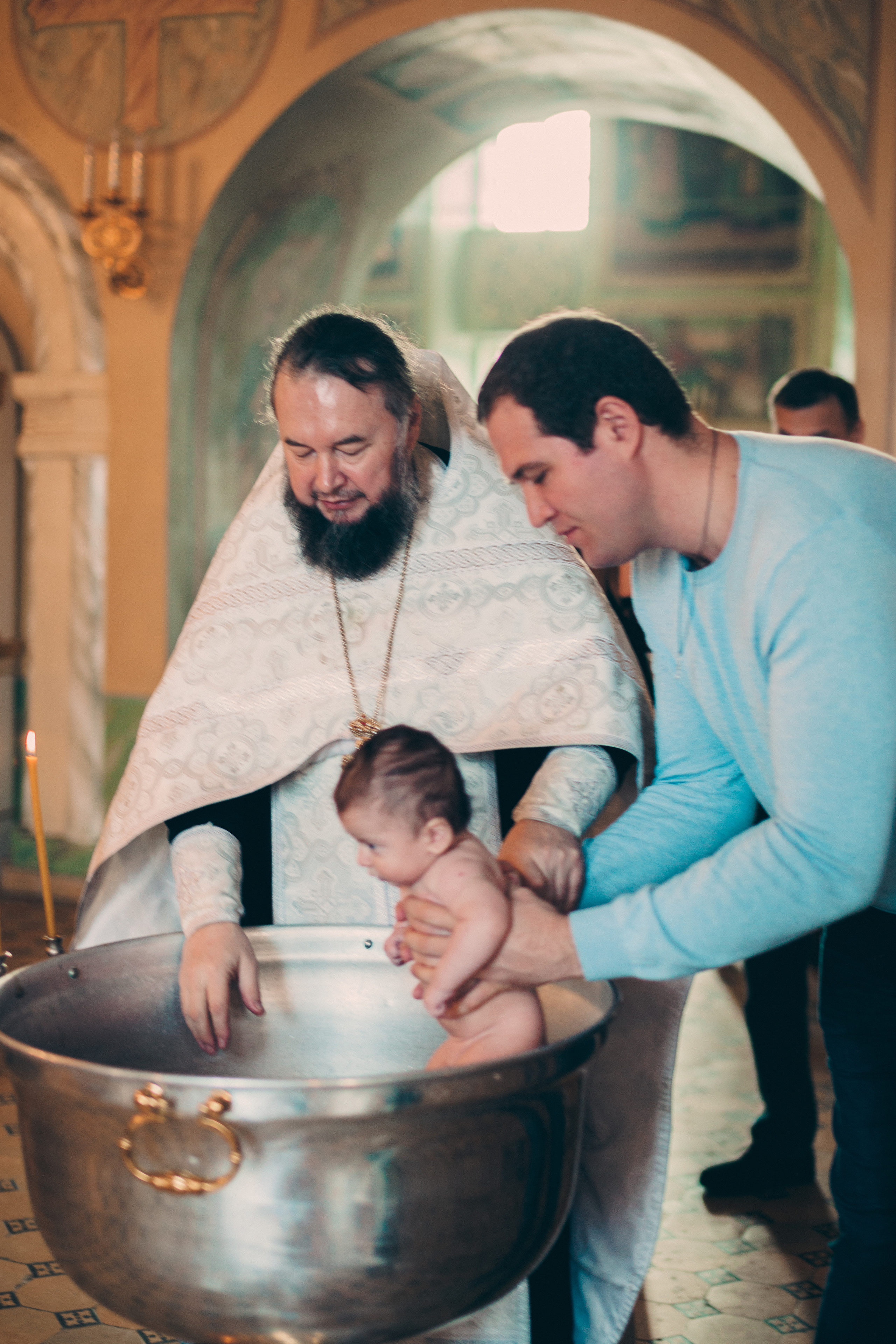 Крещение Церковь святых Жён-Мироносиц. Фотограф на крещение и венчание в Нижнем Новгороде.Свадебный Фотограф
