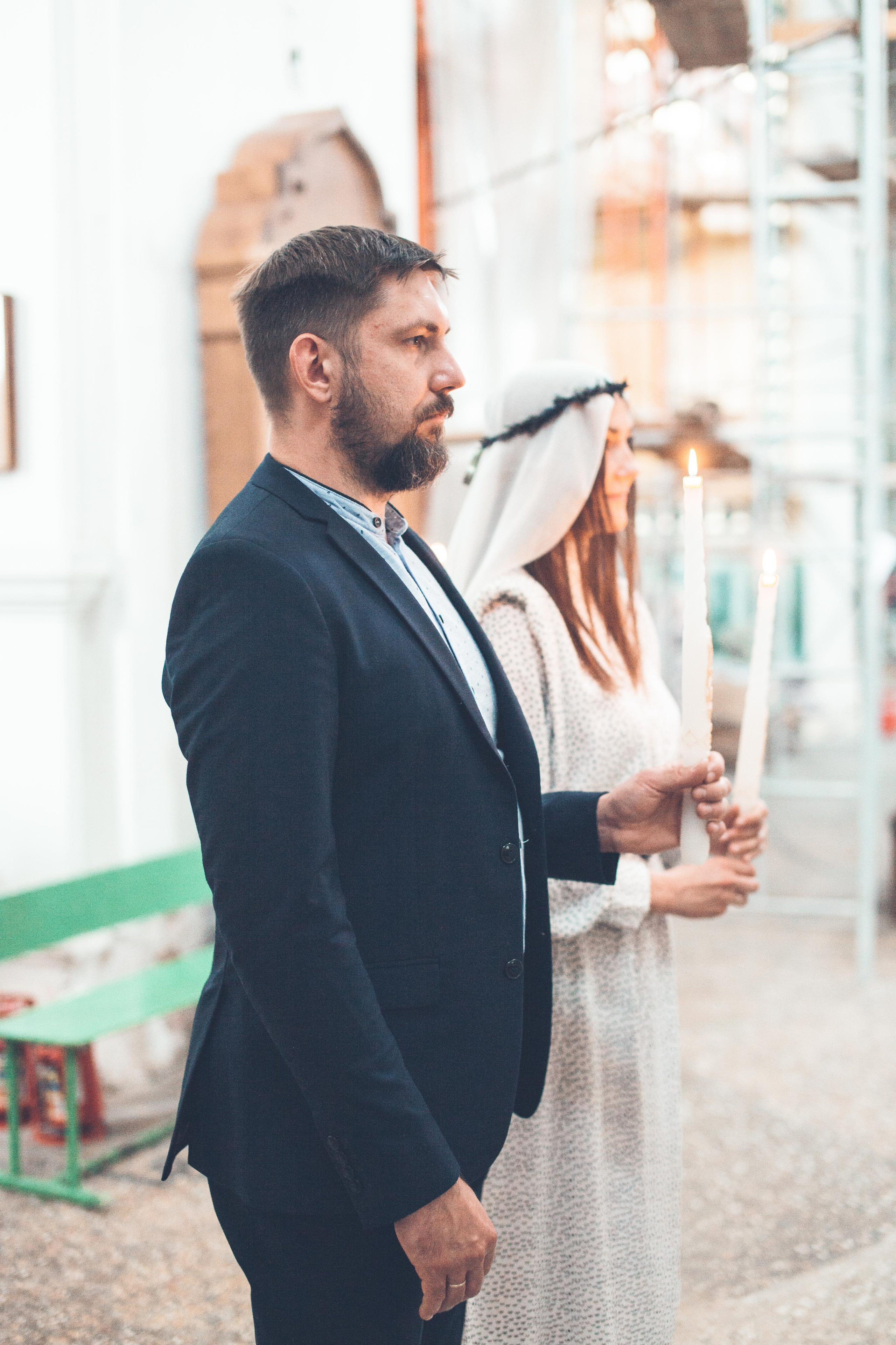 Венчание. Церковь Вознесения на Ильинке. Фотограф на крещение и венчание в Нижнем Новгороде.Свадебный Фотограф