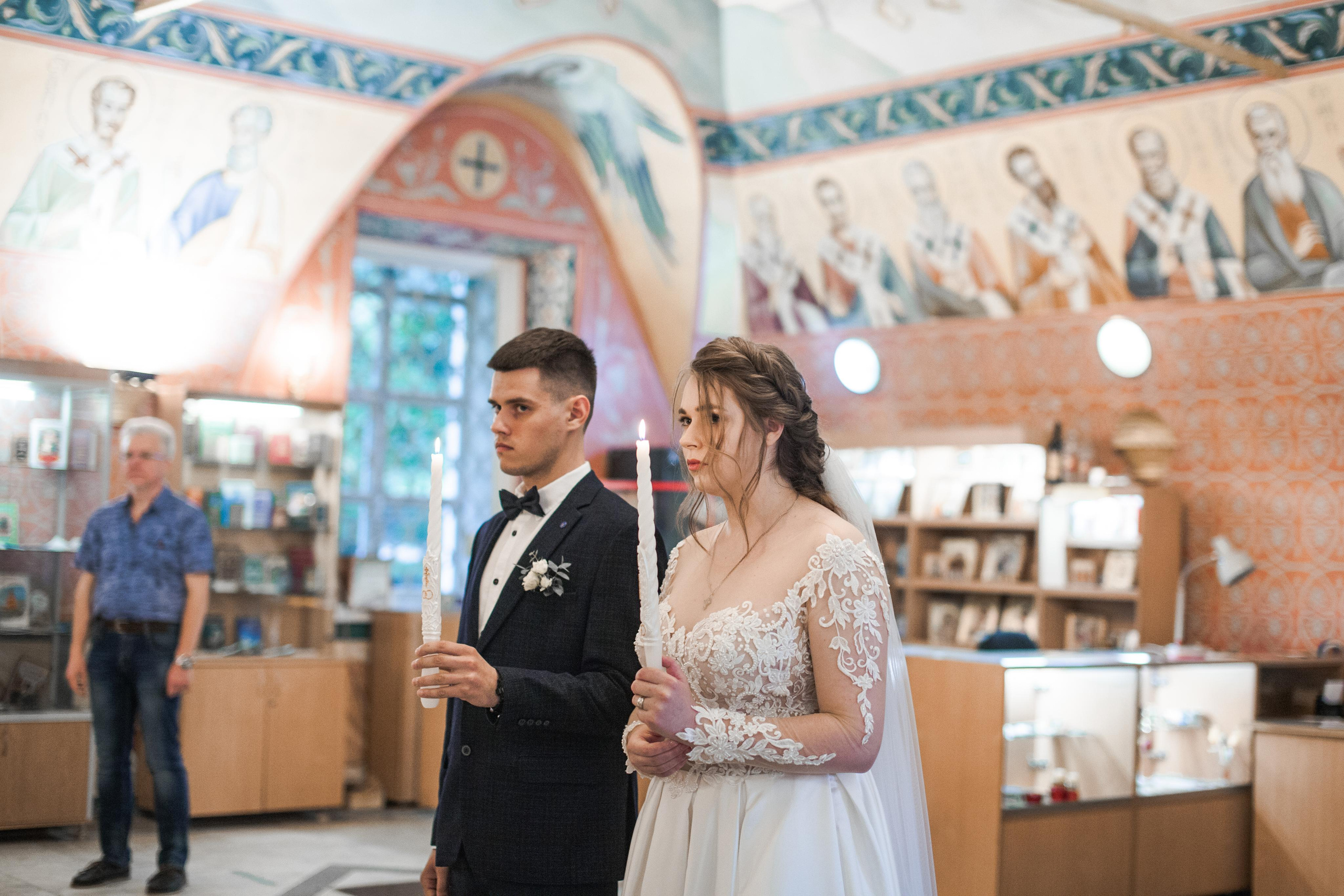 Венчание Андрея и Анастасии. Фотограф на крещение и венчание в Нижнем Новгороде.Свадебный Фотограф
