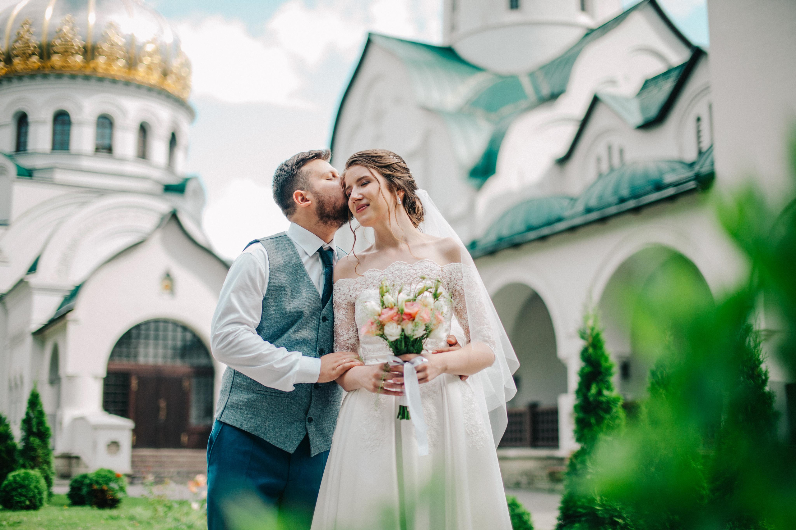 Свадьба и венчание Ильи и Анастасии. Фотограф на крещение и венчание в Нижнем Новгороде.Свадебный Фотограф