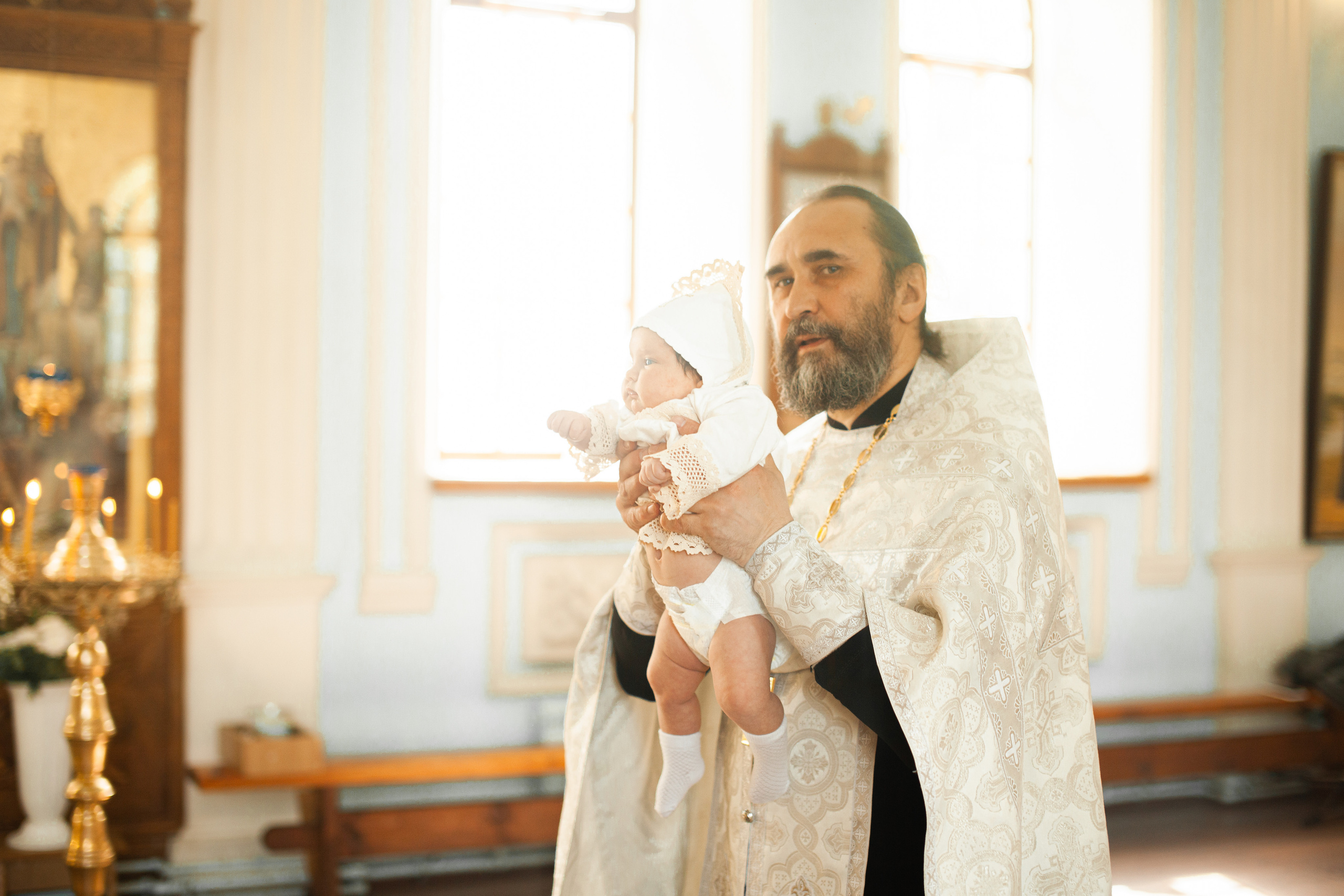 Крещение в Храме иконы Божией Матери «Всех скорбящих Радосте». Фотограф на крещение и венчание в Нижнем Новгороде.Свадебный Фотограф