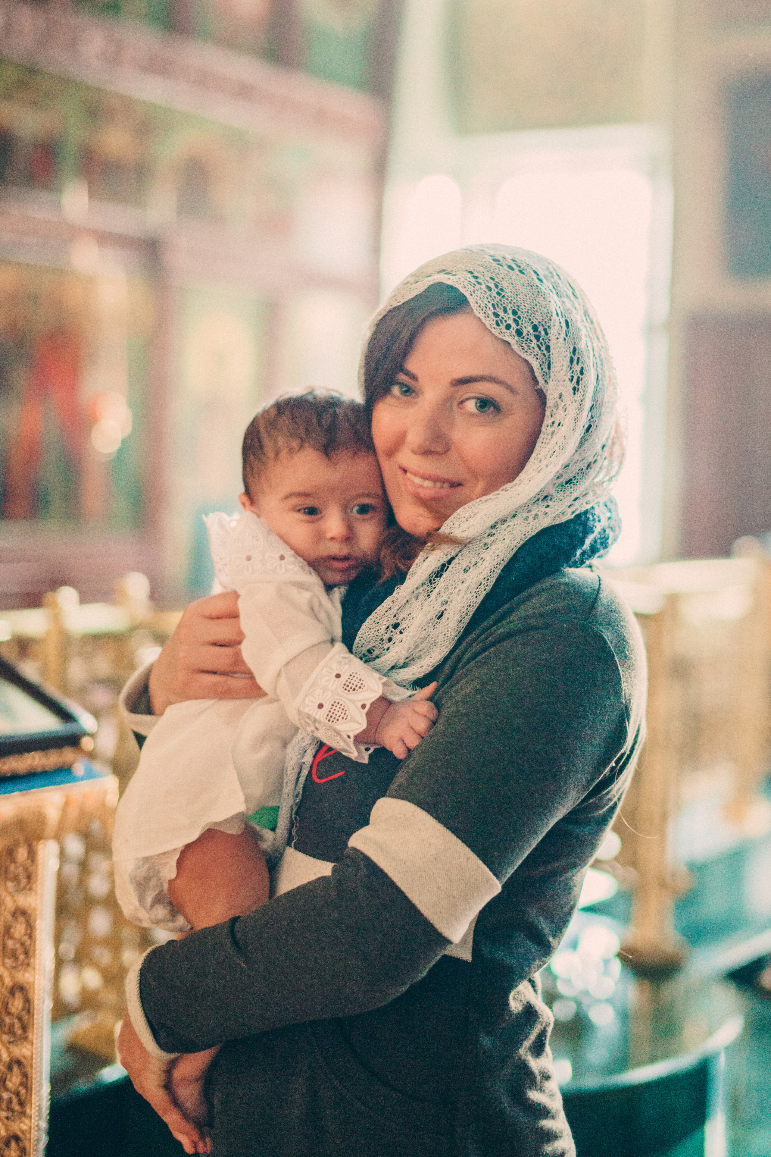 Крещение Церковь святых Жён-Мироносиц. Фотограф на крещение и венчание в Нижнем Новгороде.Свадебный Фотограф