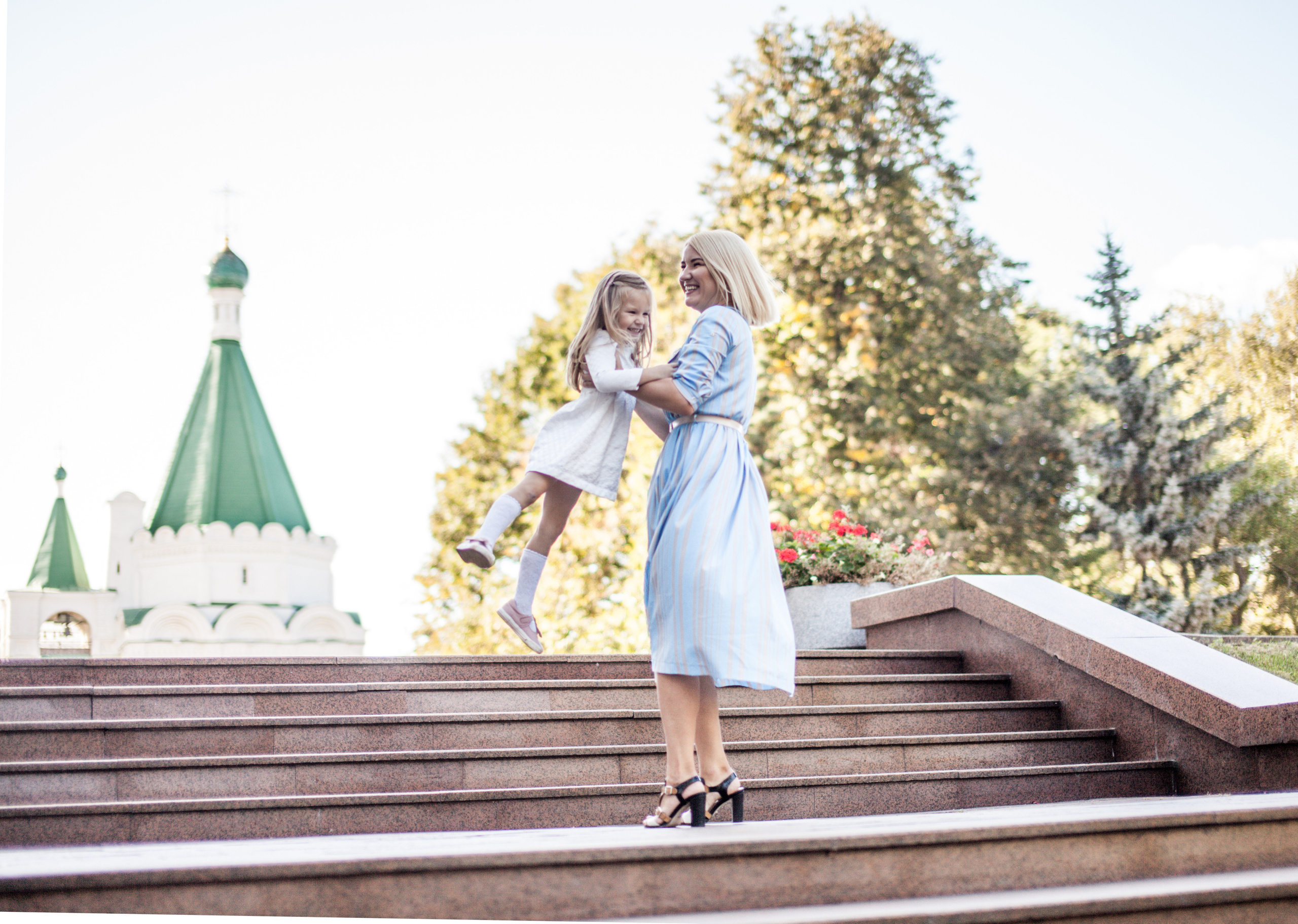 Фотосессия мамы и дочки. Фотограф на крещение и венчание в Нижнем Новгороде.Свадебный Фотограф