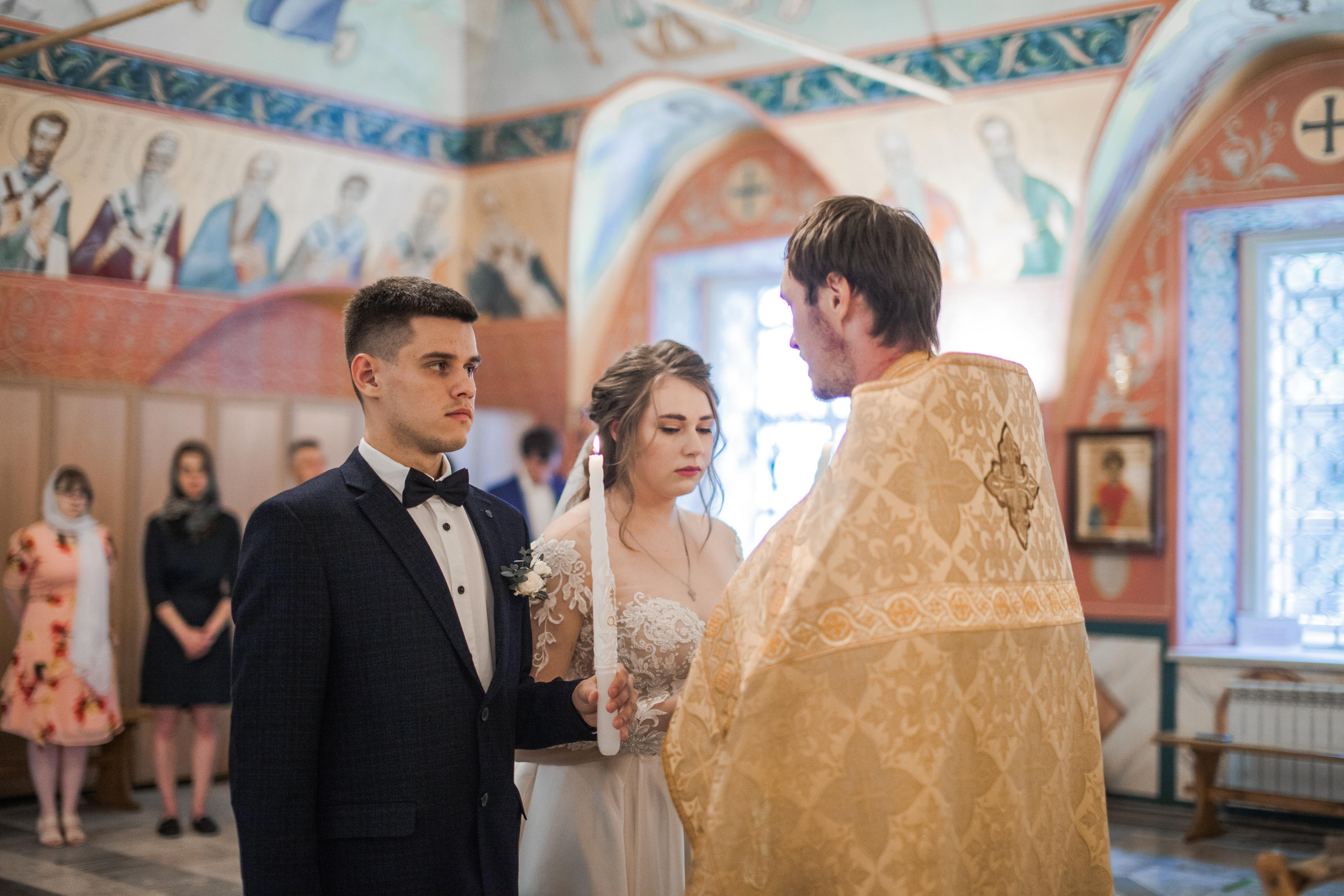 Венчание Андрея и Анастасии. Фотограф на крещение и венчание в Нижнем Новгороде.Свадебный Фотограф